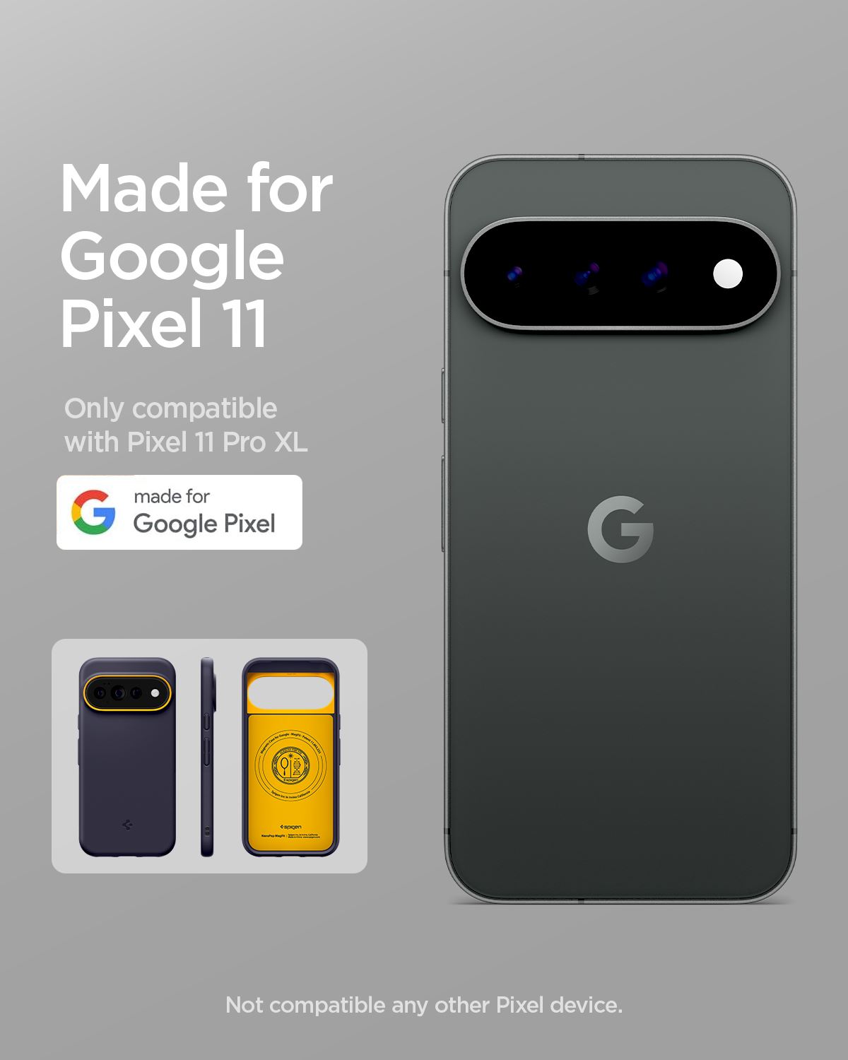 Spigen Nano Pop MagSafe, blueberry navy - Google Pixel 11 Pro XL (11)