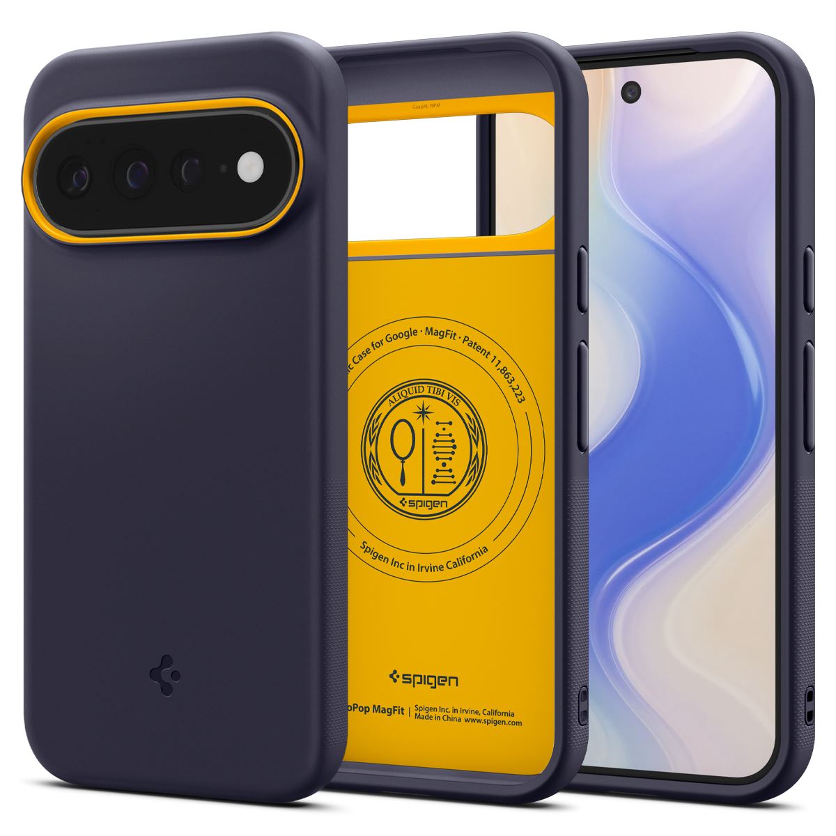 Spigen Nano Pop MagSafe, blueberry navy - Google Pixel 11 Pro XL (2)