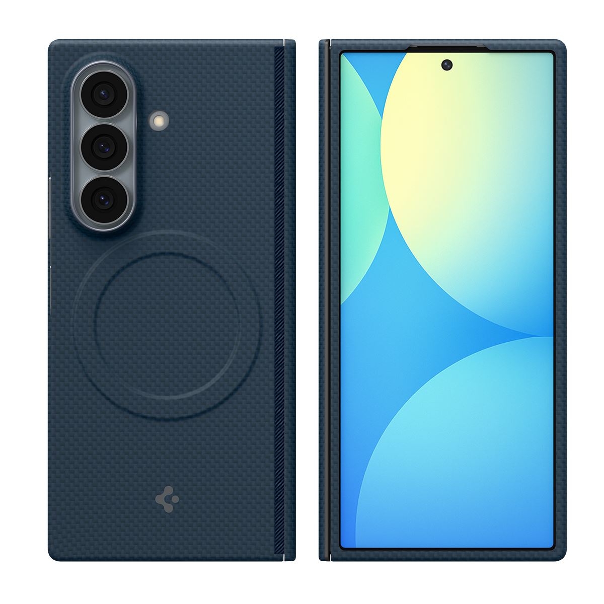 Spigen Air Skin Aramid MagSafe, navy - Samsung Galaxy Z Fold8 Ultra (3)