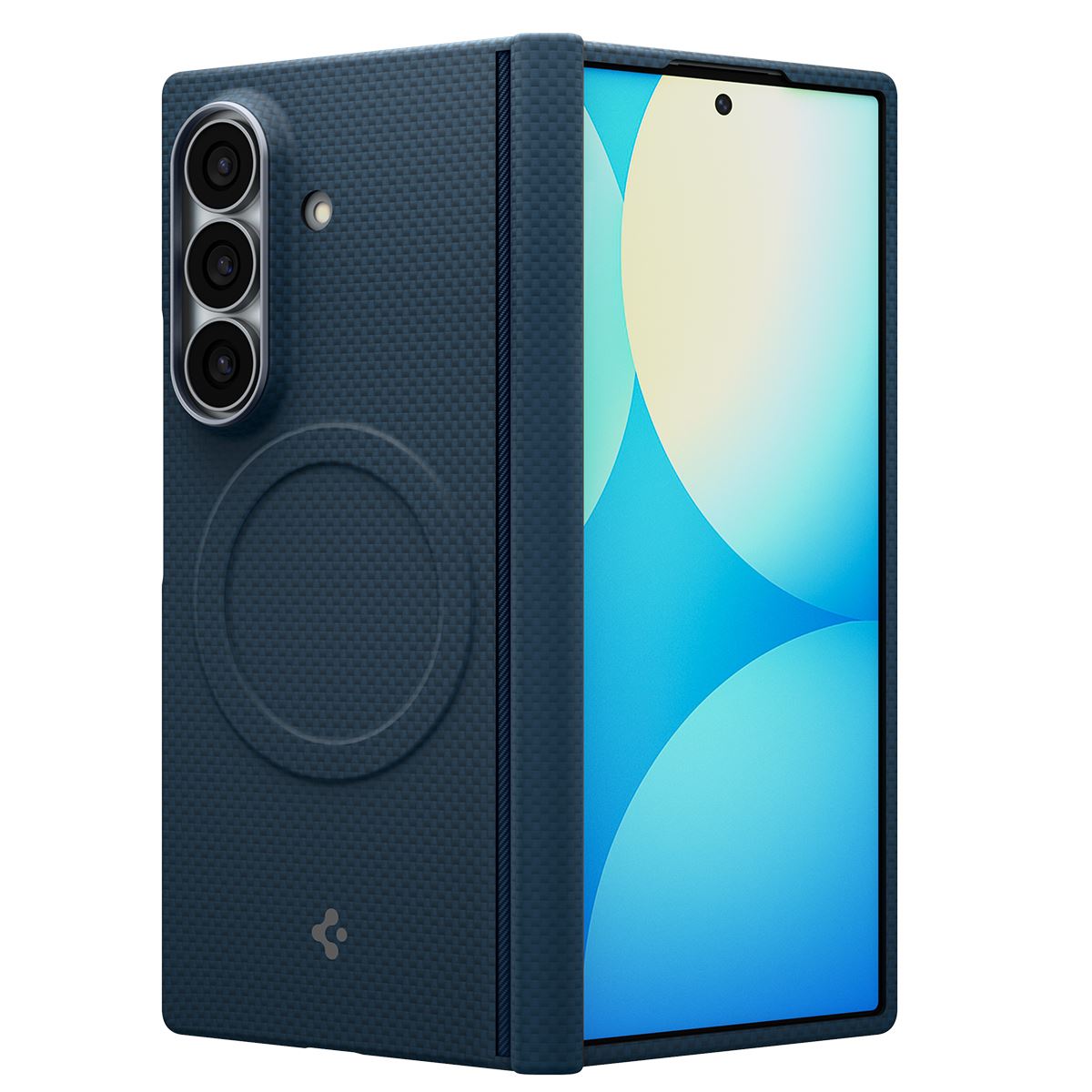 Spigen Air Skin Aramid MagSafe, navy - Samsung Galaxy Z Fold8 Ultra (5)