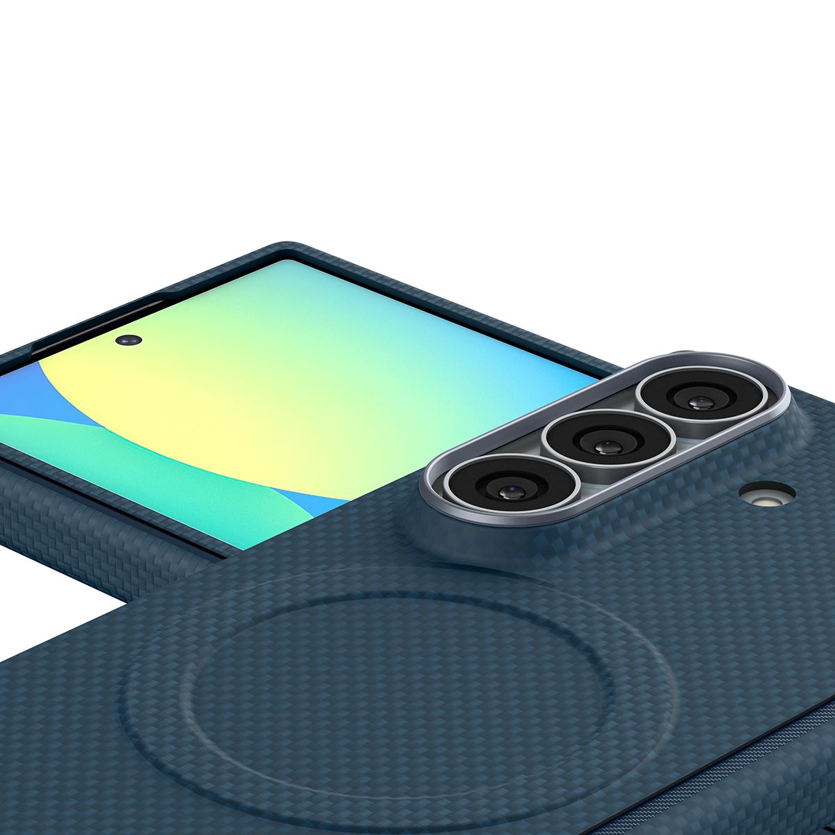 Spigen Air Skin Aramid MagSafe, navy - Samsung Galaxy Z Fold8 Ultra (9)