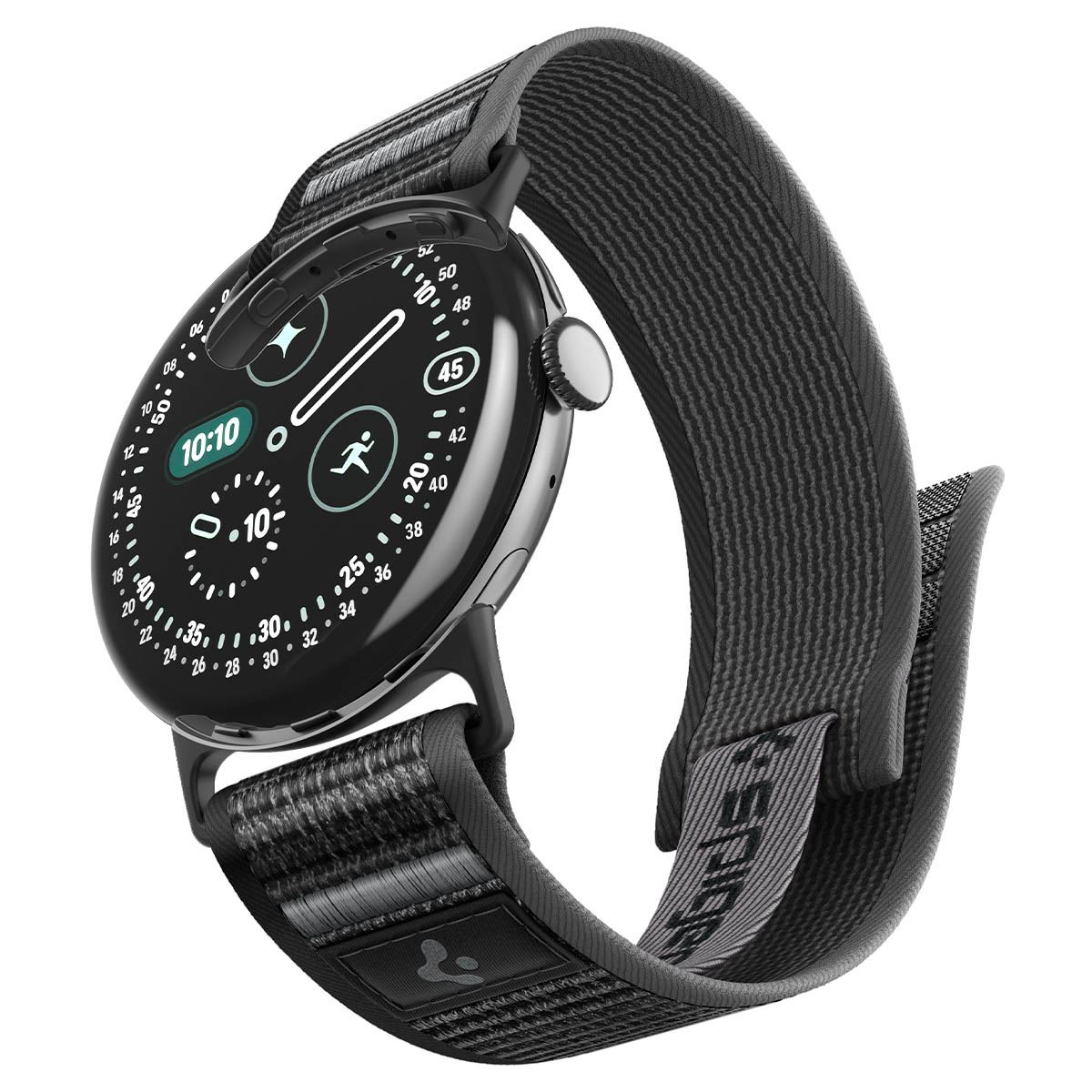 Spigen Athlex Air, active black gray - Google Pixel Watch 5/4/3 41mm/2/1 (9)