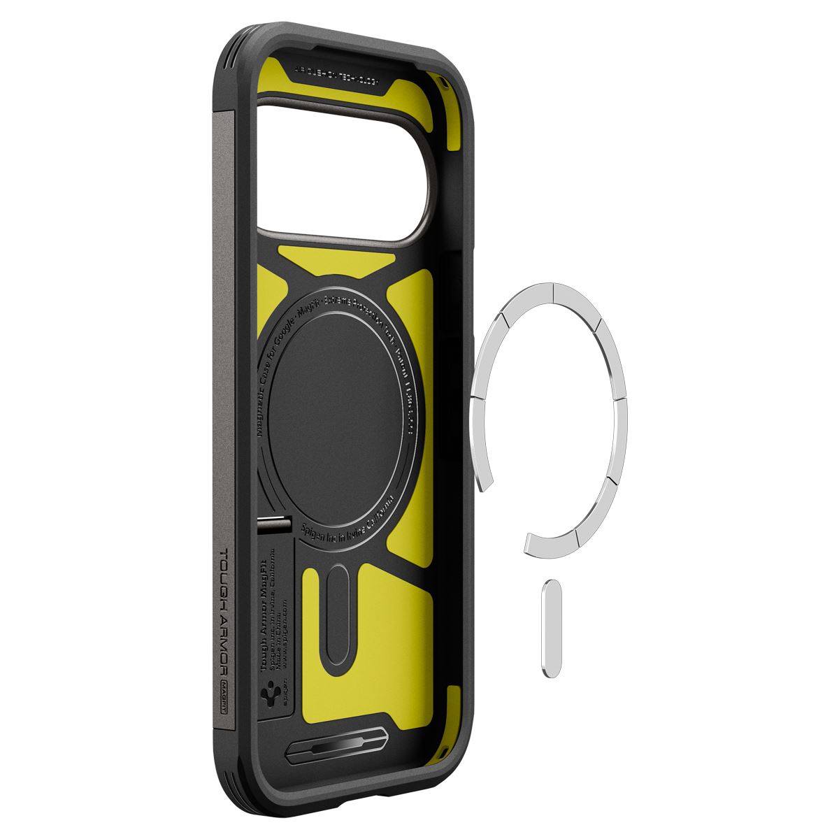 Spigen Tough Armor MagSafe, gunmetal - Google Pixel 11 (10)