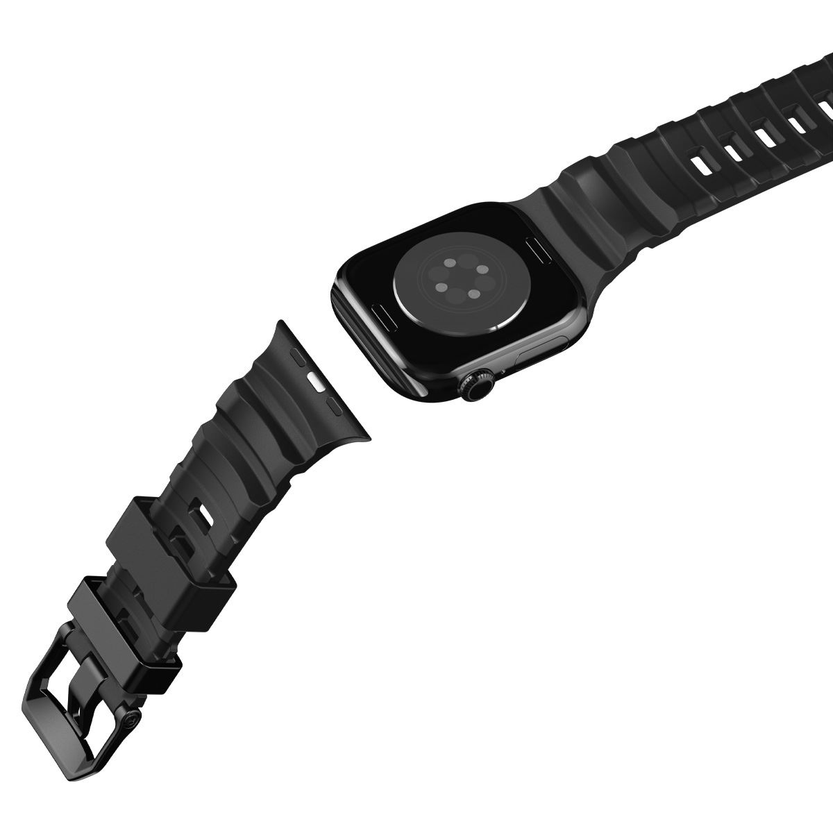Spigen Silicone Band, black - Apple Watch 49mm/46mm/45mm/44mm (11)