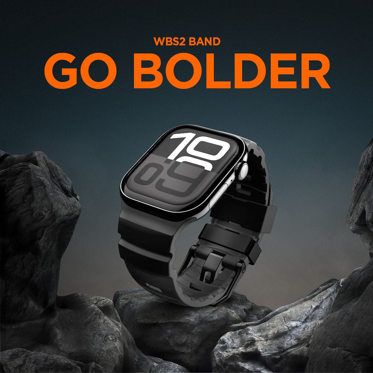 Spigen Silicone Band, black - Apple Watch 49mm/46mm/45mm/44mm (12)