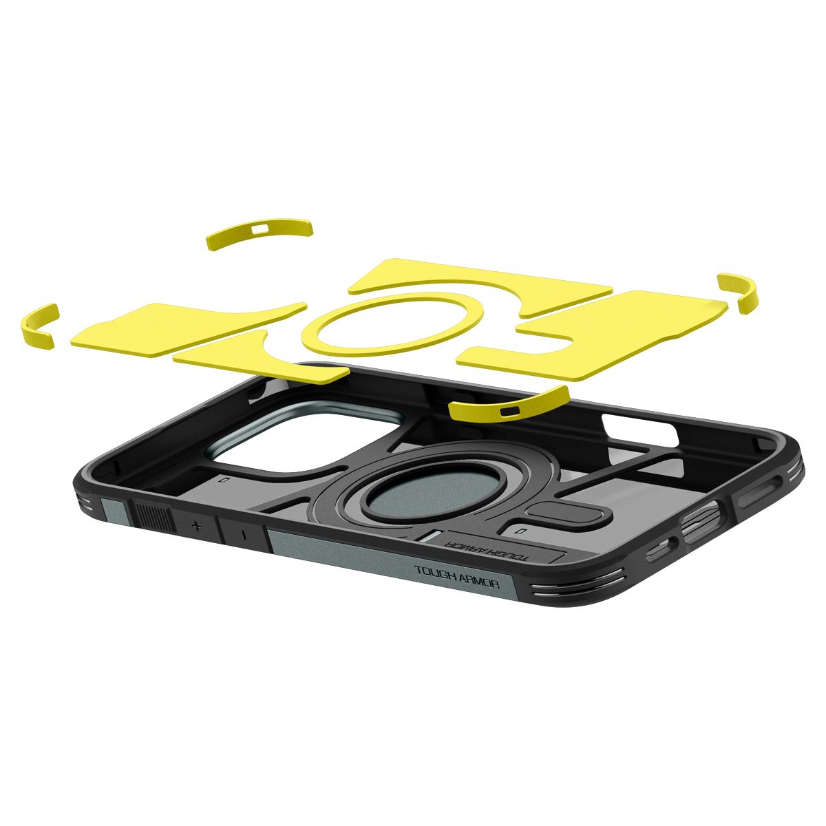 Spigen Tough Armor MagSafe, abyss green - iPhone 16 Pro (5)