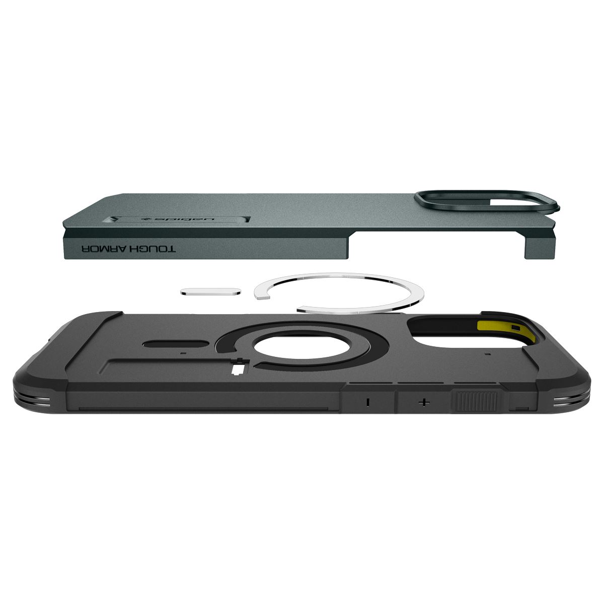 Spigen Tough Armor MagSafe, abyss green - iPhone 16 Pro (6)