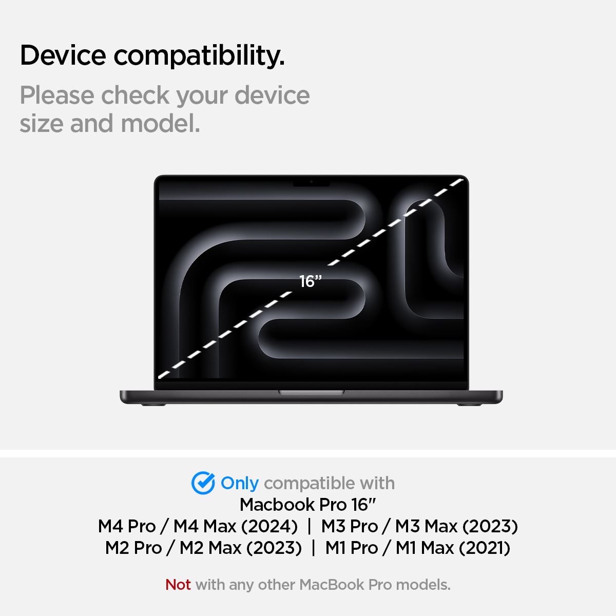 Spigen Urban Fit, heather gray - MacBook Pro 16" M4 2024/M3 2023/M2 2023/M1 2021 (12)