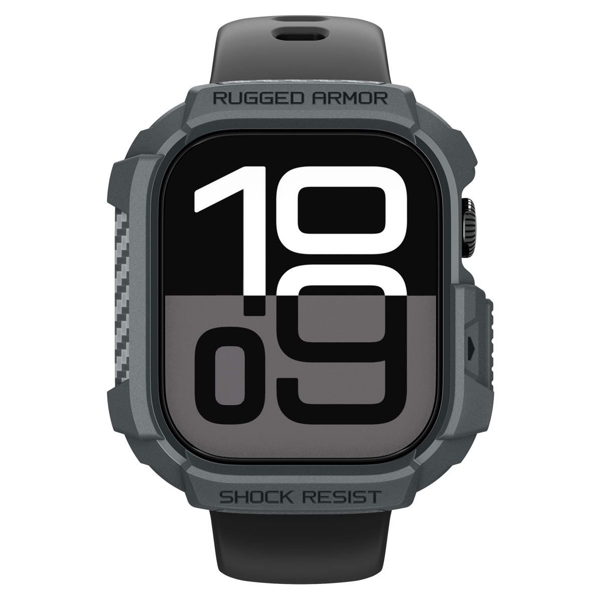 Spigen Rugged Armor 2, dark gray - Apple Watch 11 46mm (5)