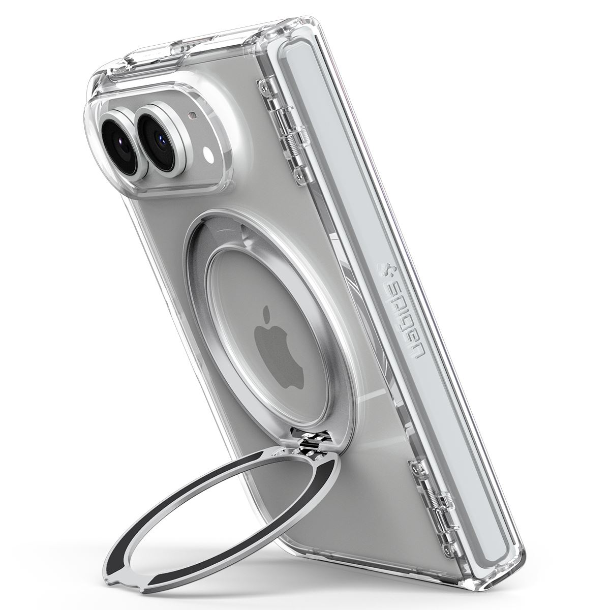 Spigen Ultra Hybrid Pro S MagSafe, clear white - iPhone Duo (13)