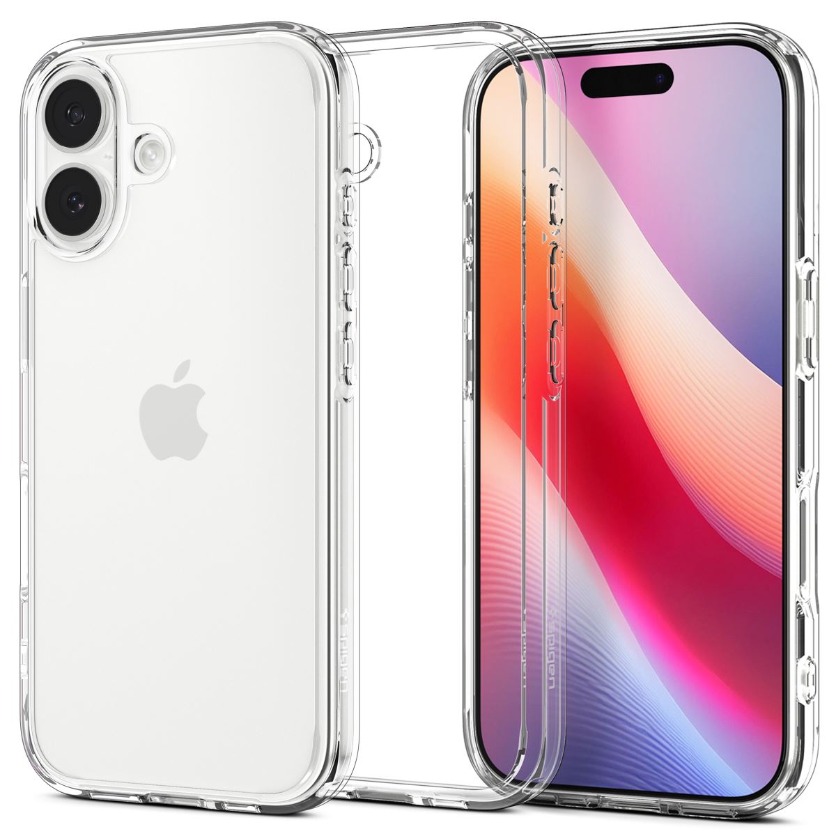 Spigen Ultra Hybrid, crystal clear - iPhone 17