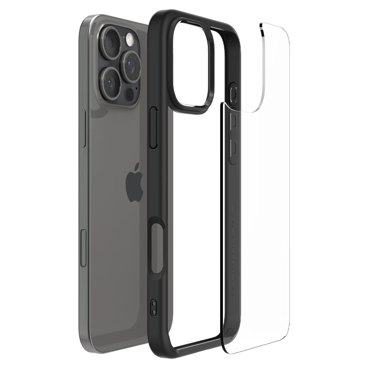 Spigen Crystal Hybrid, matte black - iPhone 16 Pro Max (7)