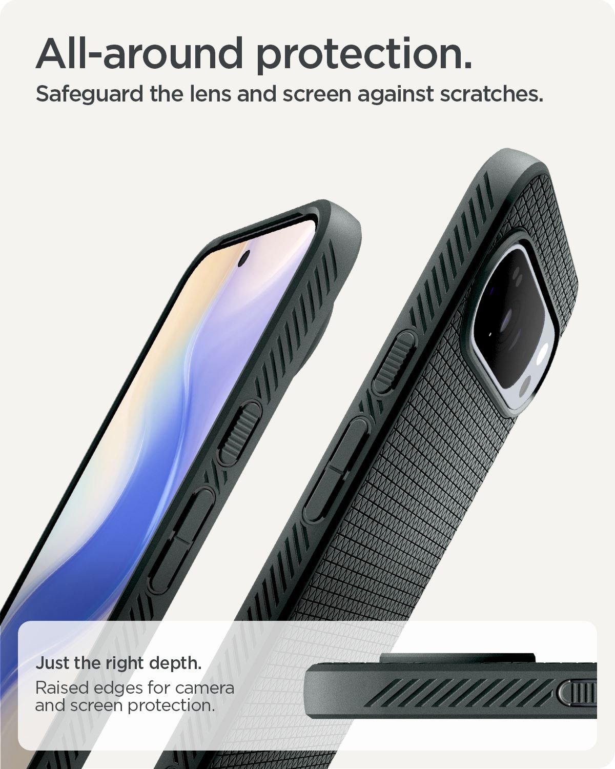 Spigen Liquid Air MagSafe, abyss green - Google Pixel 10 Pro XL (13)