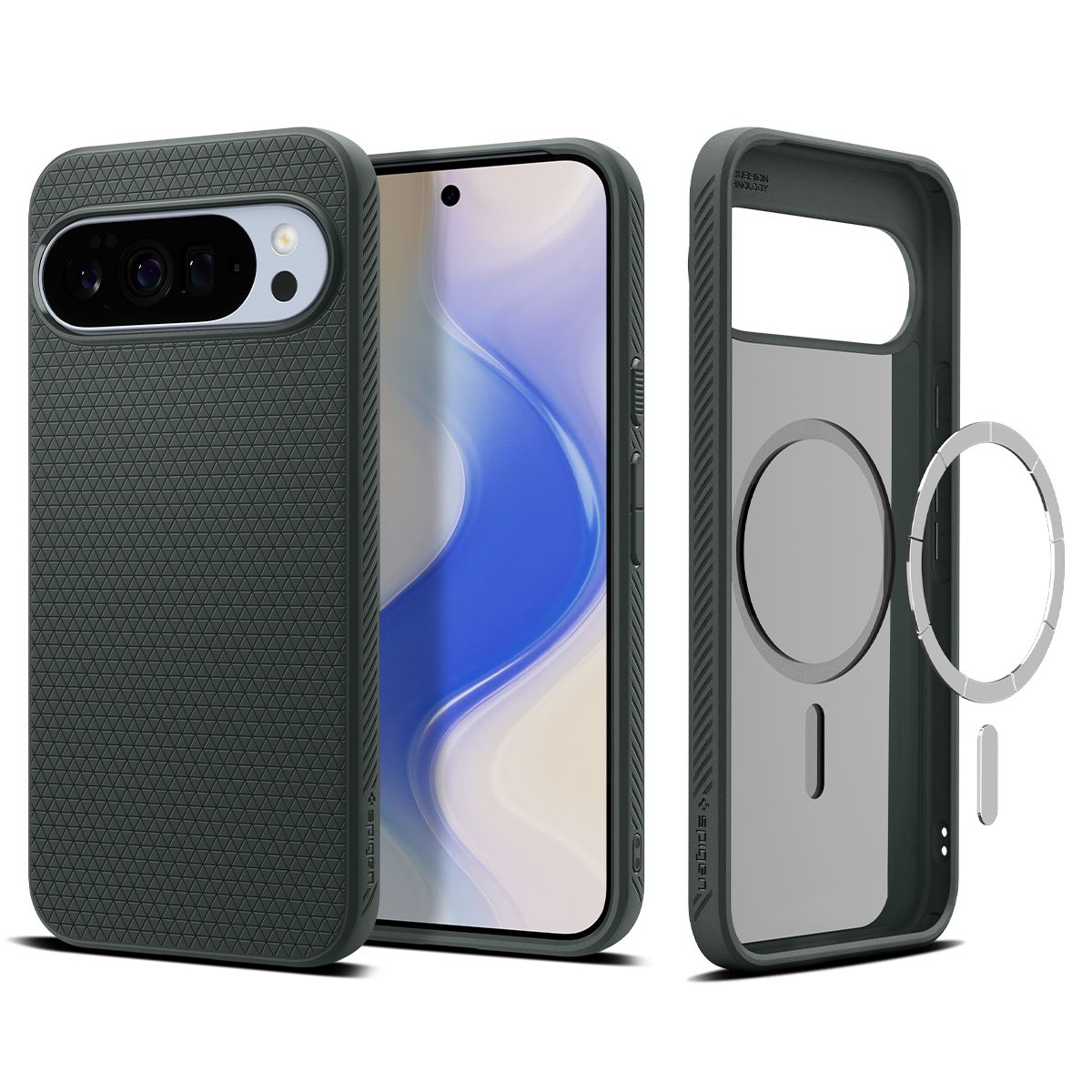 Spigen Liquid Air MagSafe, abyss green - Google Pixel 10 Pro XL