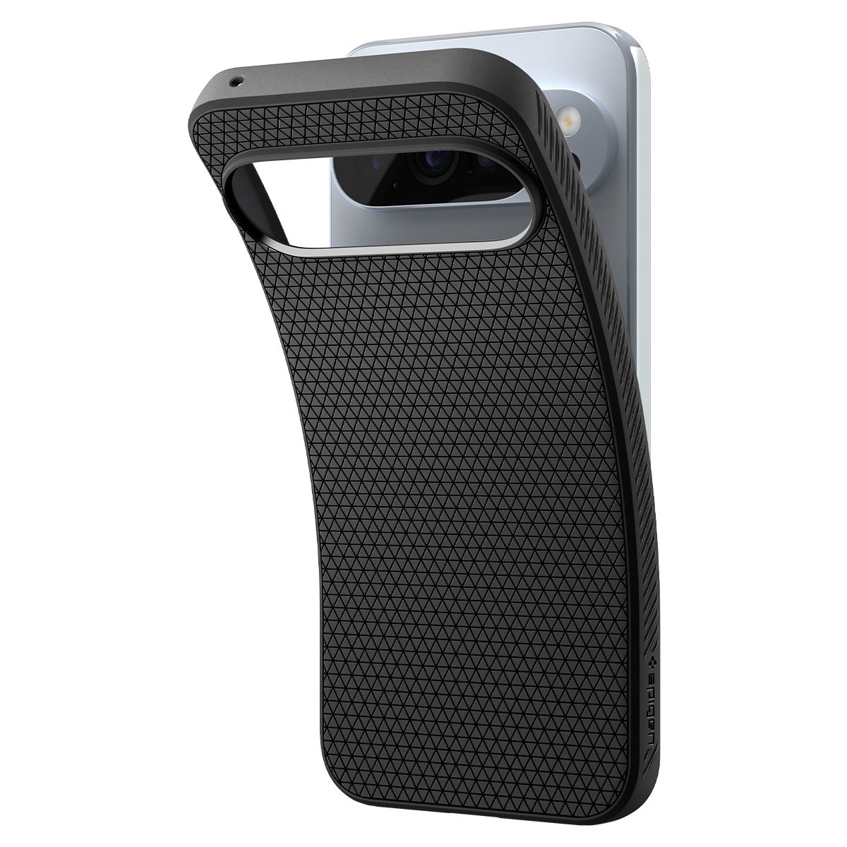 Spigen Liquid Air, matte black - Google Pixel 10 Pro XL (11)