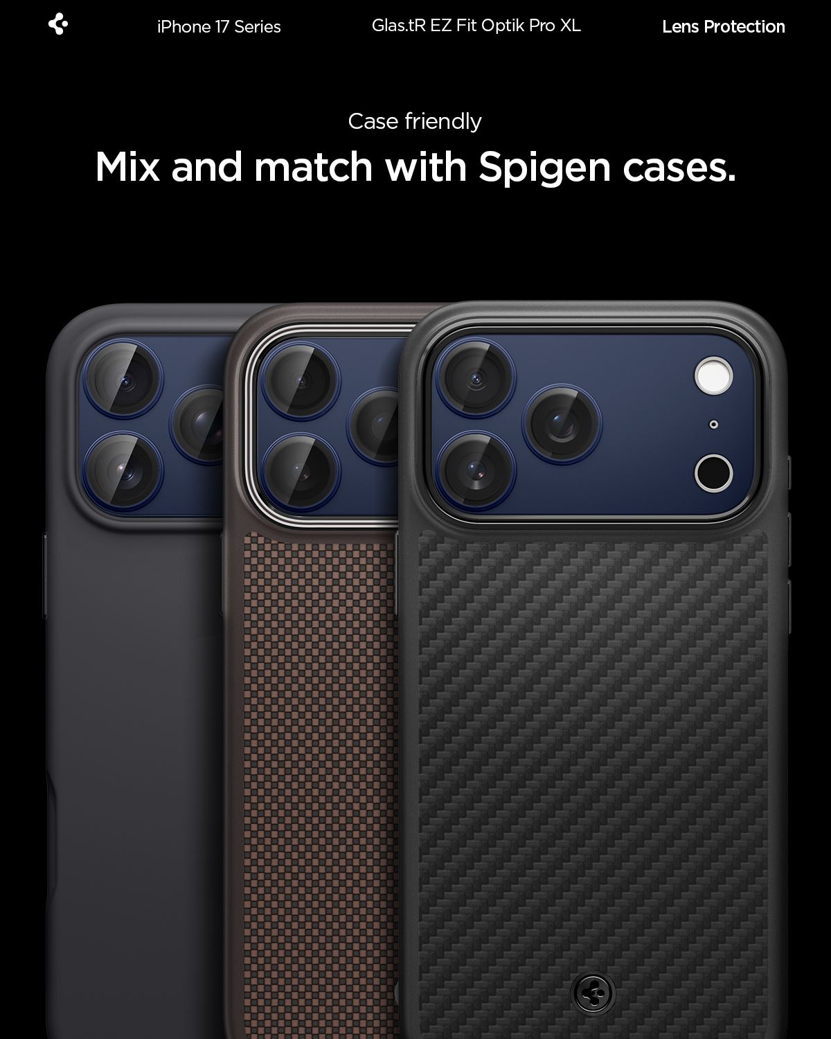 Spigen Glass tR EZ Fit Optik Pro XL 1 Pack, blue - iPhone 17 Pro (16)