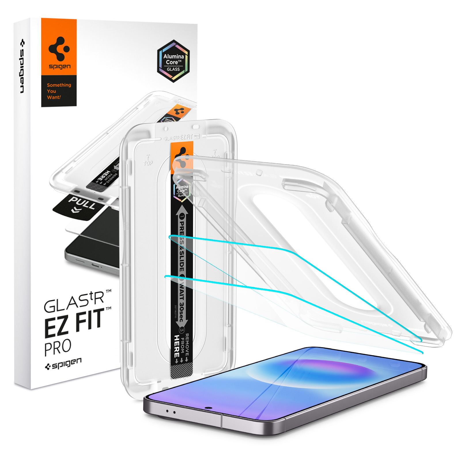 Spigen Glass tR EZ Fit Pro 2 Pack - Samsung Galaxy A57 5G