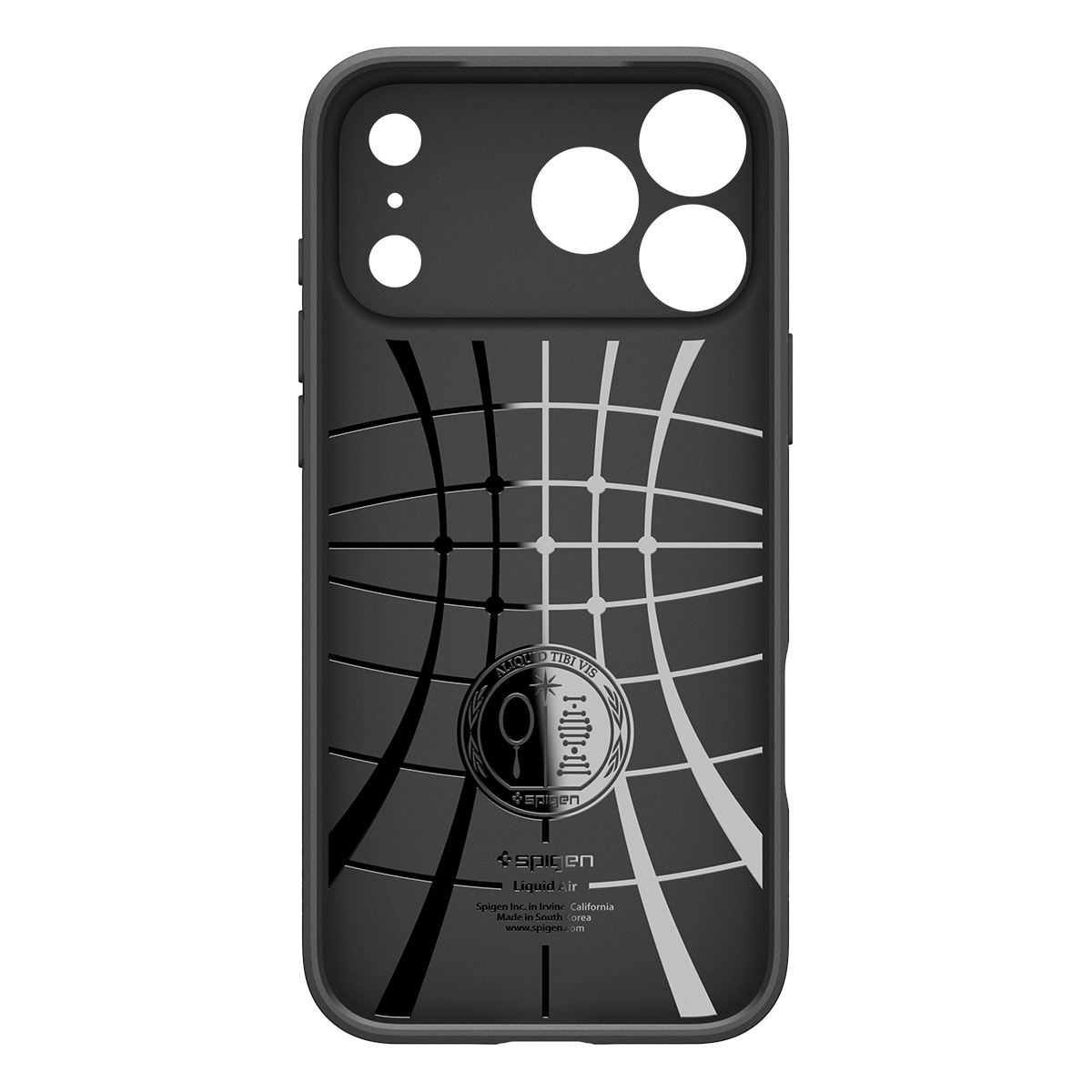 Spigen Liquid Air, matte black - iPhone 18 Pro/17 Pro (3)