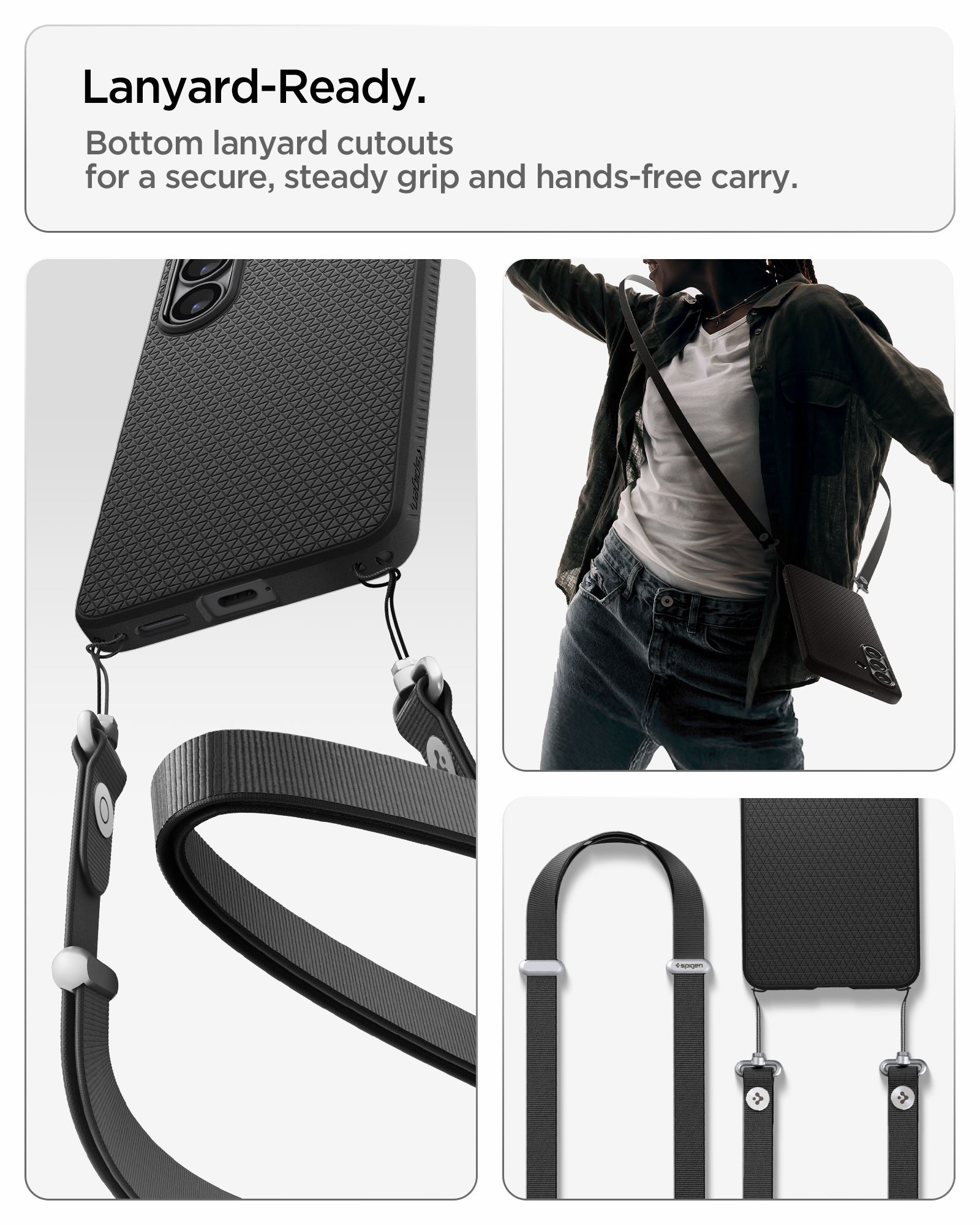 Spigen Liquid Air, matte black - Samsung Galaxy S26 (24)