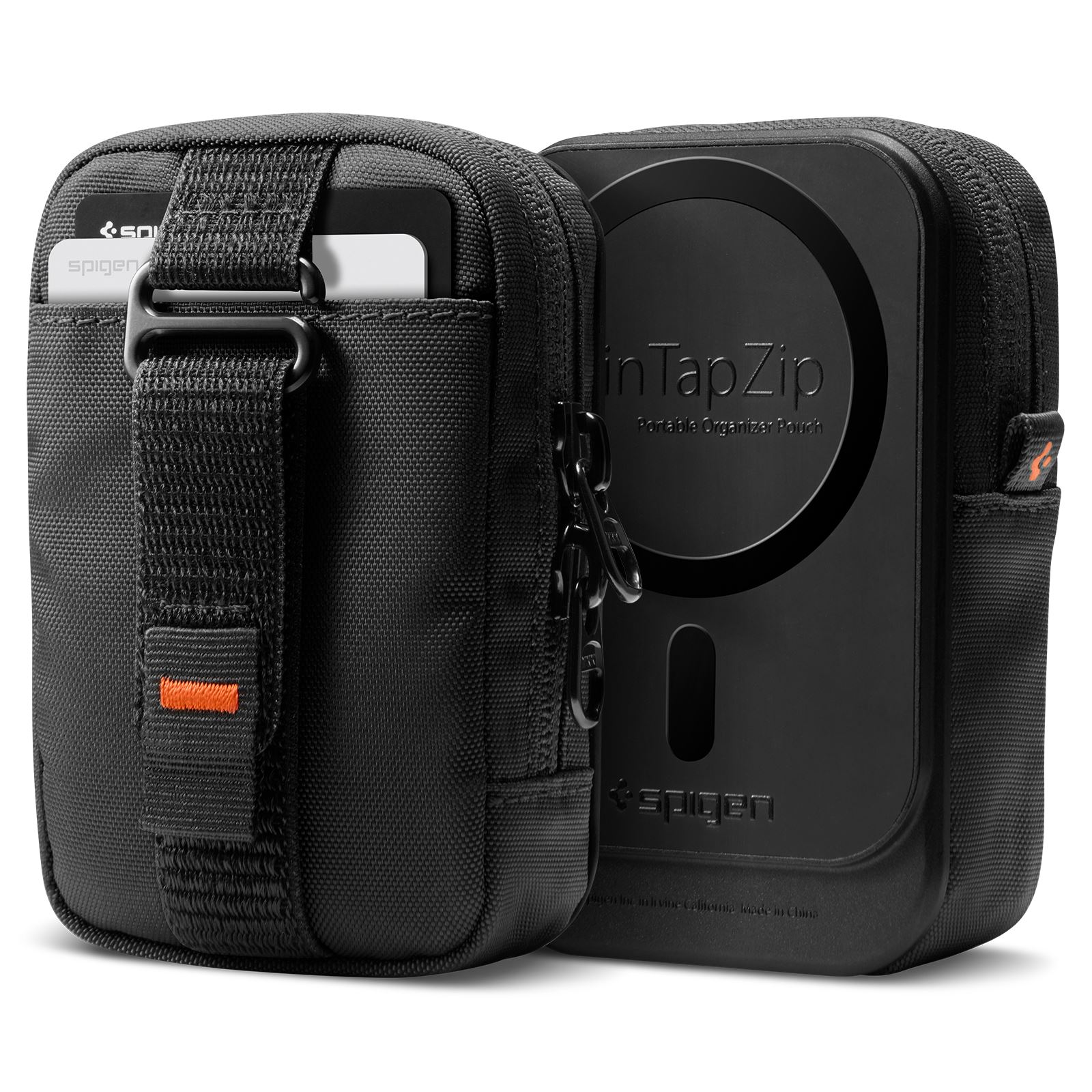 Spigen Portable Organizer Pouch TintapZip MagSafe, black (1)