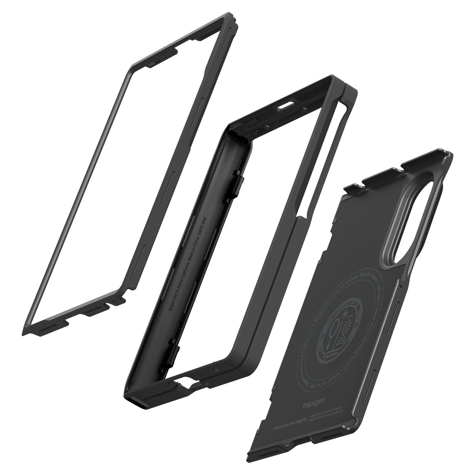 Spigen Slim Armor Pro MagSafe, black - Samsung Galaxy Z Fold8 (9)