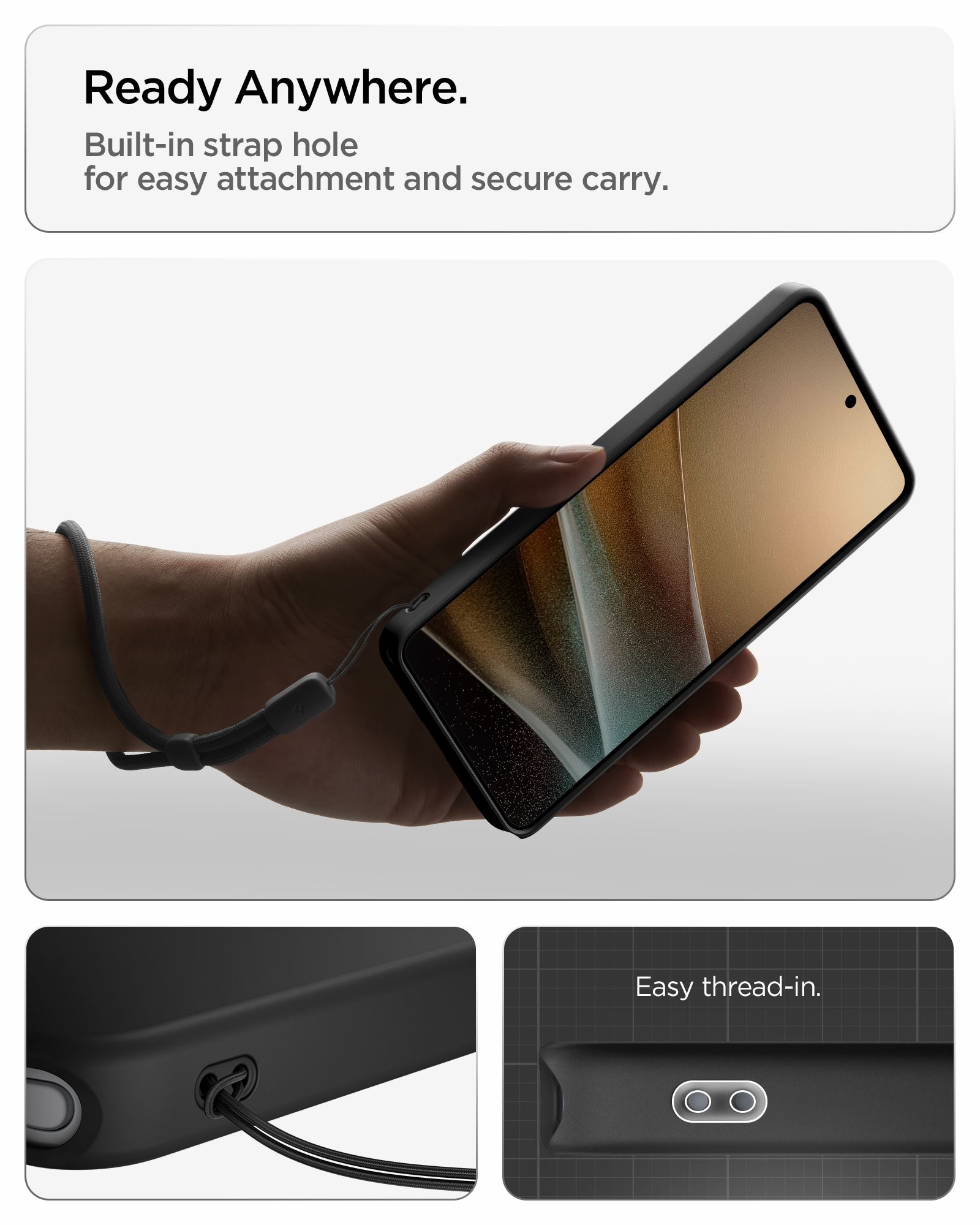 Spigen Thin Fit MagSafe, black - Samsung Galaxy S26 Ultra (15)