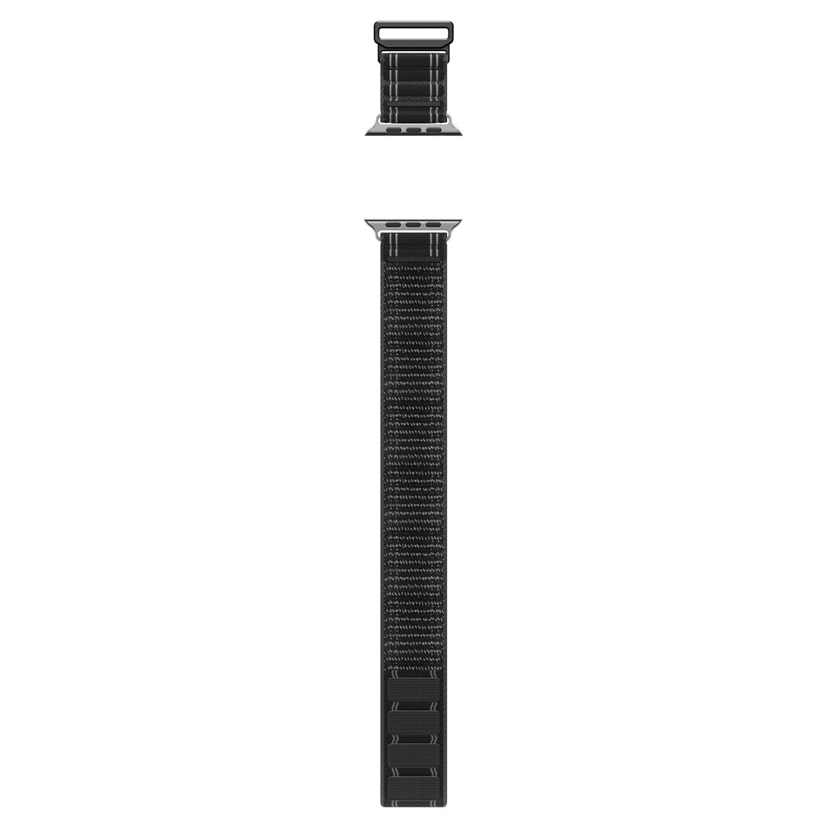 Spigen Fabric Band (hook-and-loop), black - Apple Watch 49mm/46mm/45mm/44mm (4)
