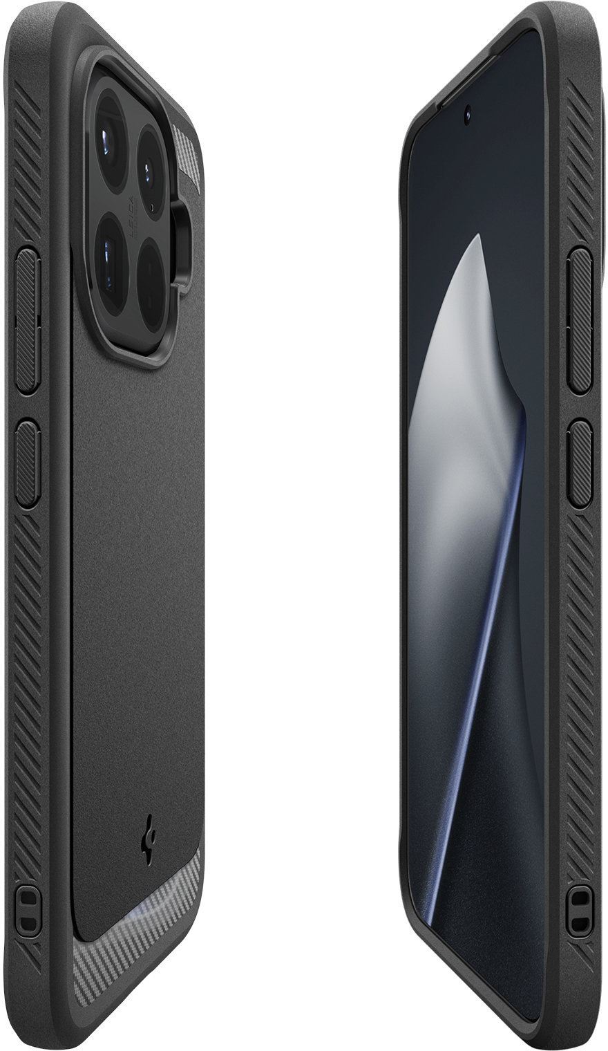 Spigen Rugged Armor, matte black - Xiaomi 15T Pro (7)