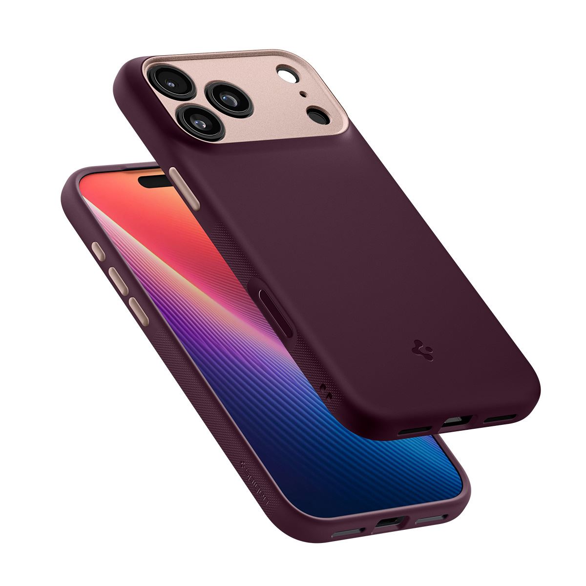 Spigen Nano Pop MagSafe, burgundy bean - iPhone 18 Pro Max/17 Pro Max (10)