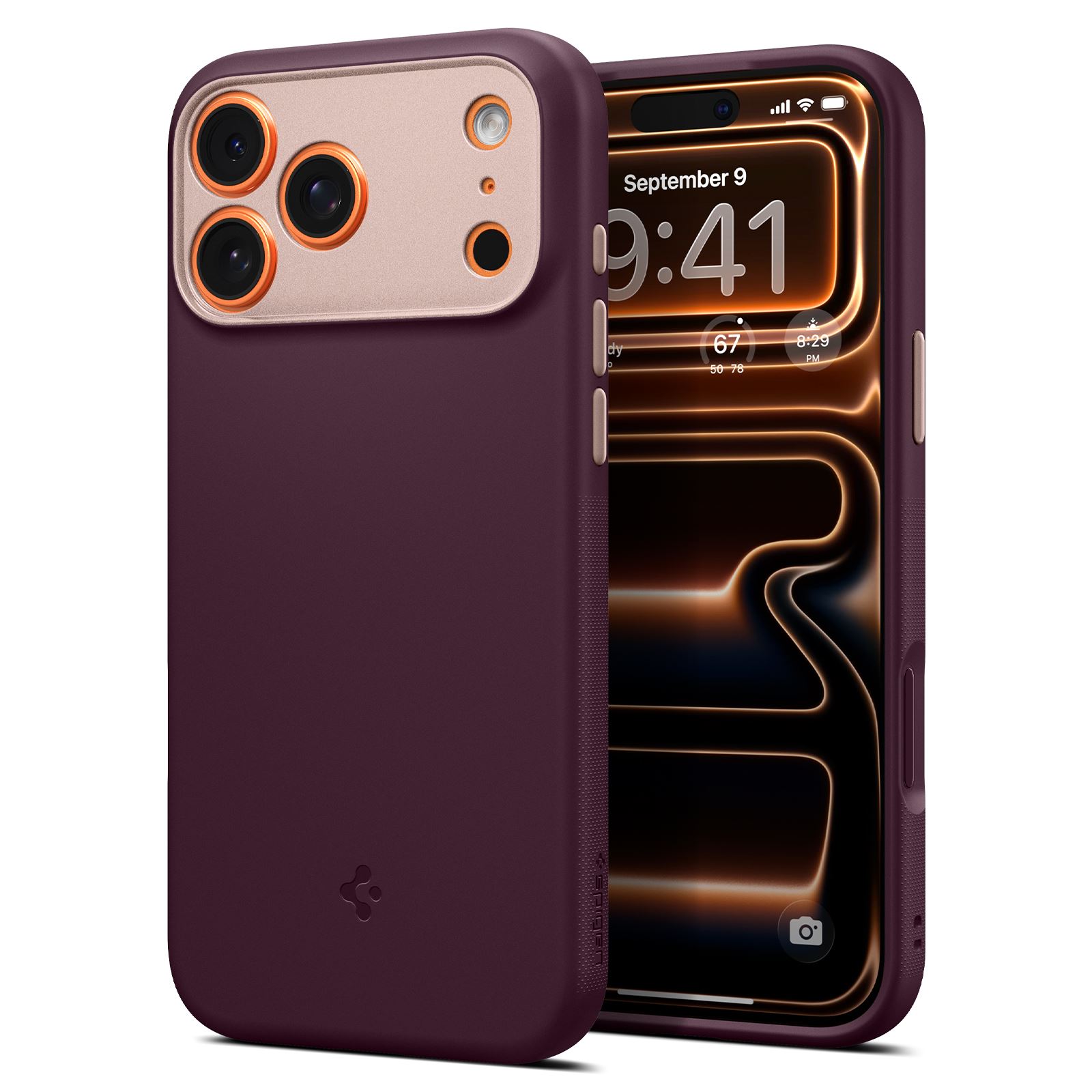 Spigen Nano Pop MagSafe, burgundy bean - iPhone 18 Pro Max/17 Pro Max (11)