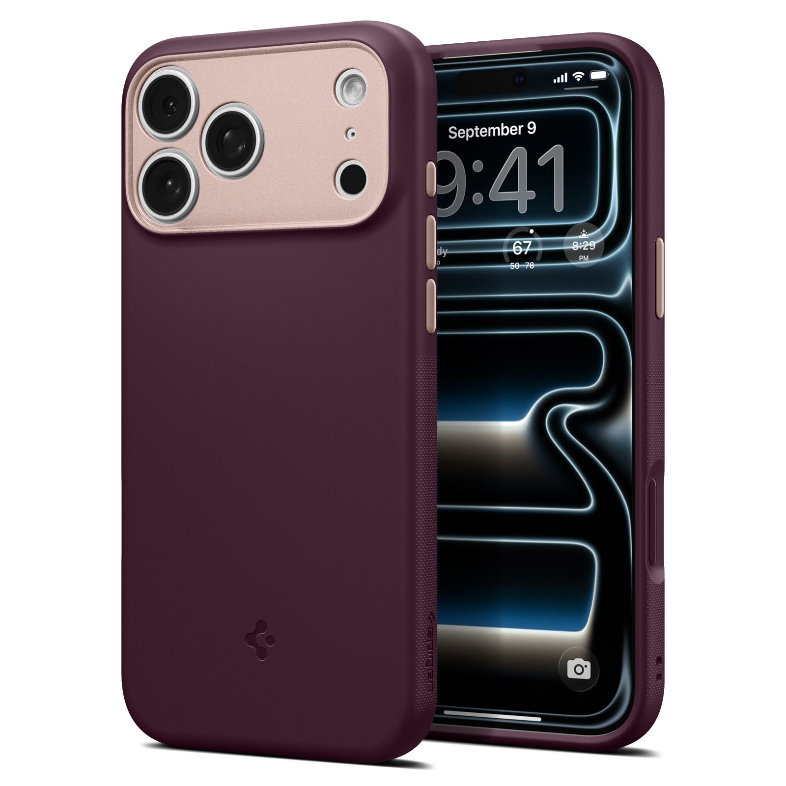 Spigen Nano Pop MagSafe, burgundy bean - iPhone 18 Pro Max/17 Pro Max (2)