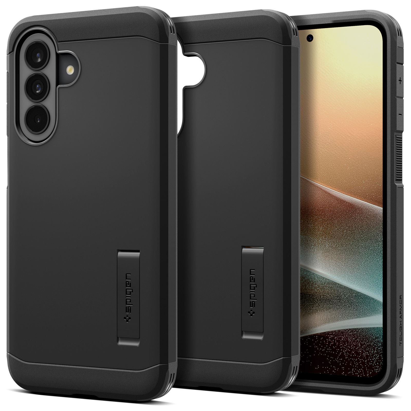 Spigen Tough Armor, black - Samsung Galaxy A37 5G (1)