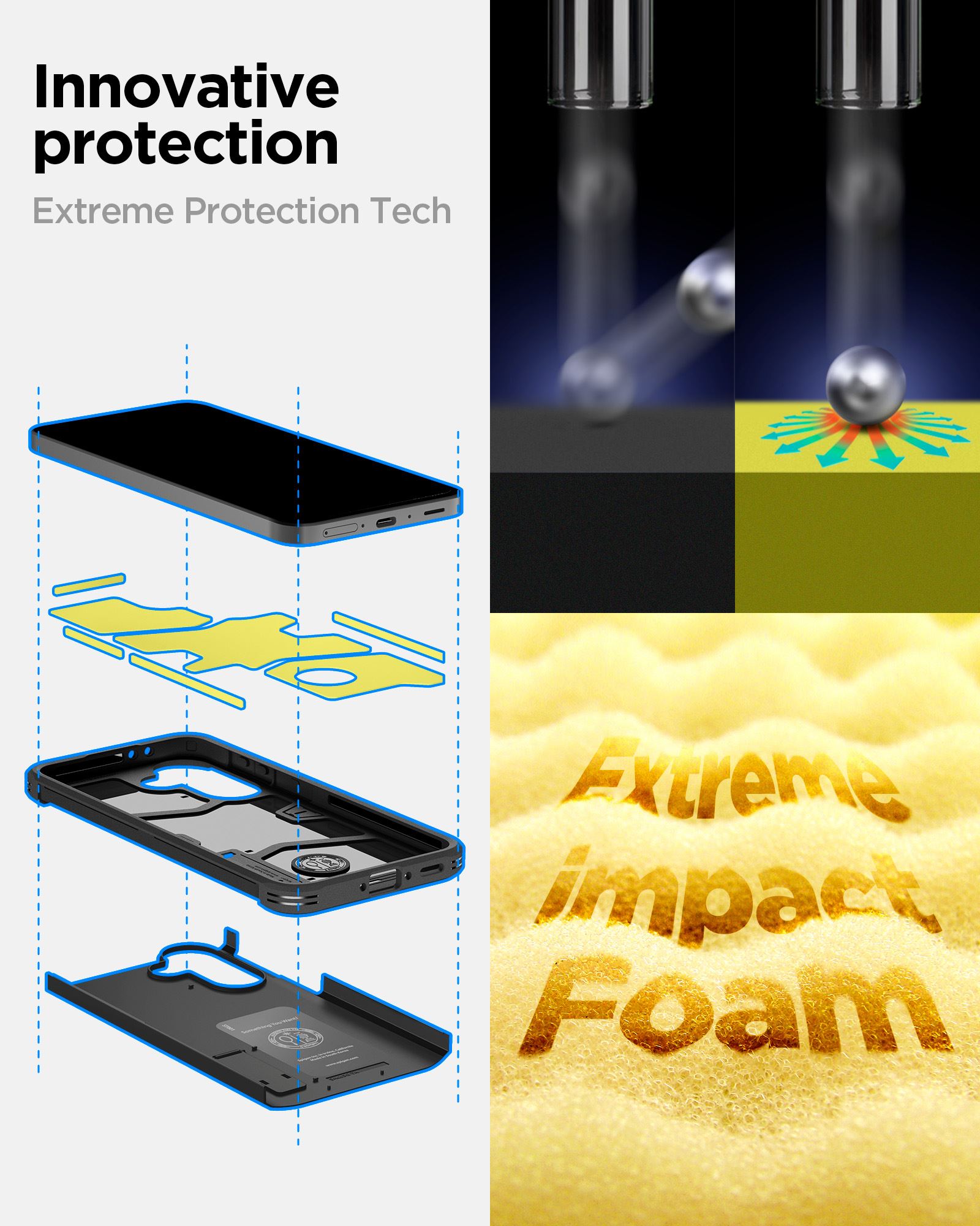 Spigen Tough Armor, black - Samsung Galaxy A37 5G (12)