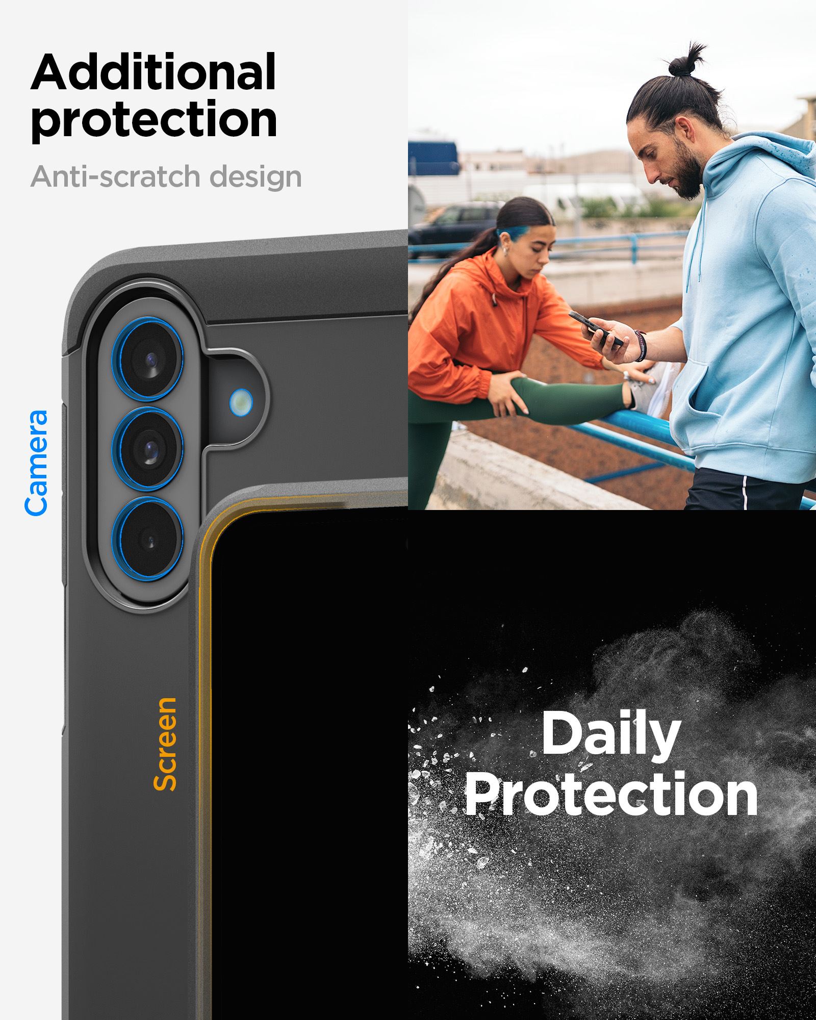 Spigen Tough Armor, black - Samsung Galaxy A37 5G (14)