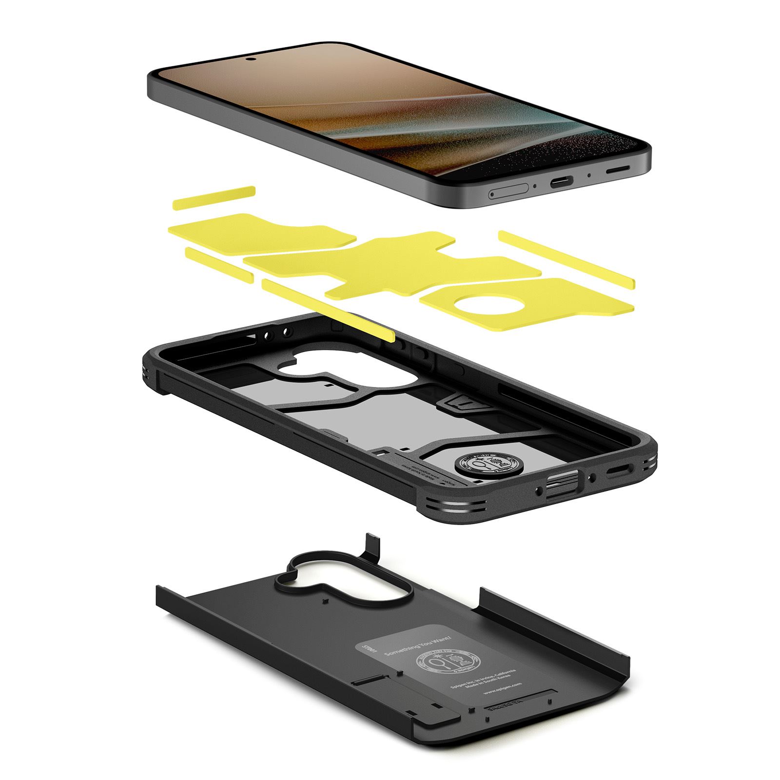 Spigen Tough Armor, black - Samsung Galaxy A37 5G (6)