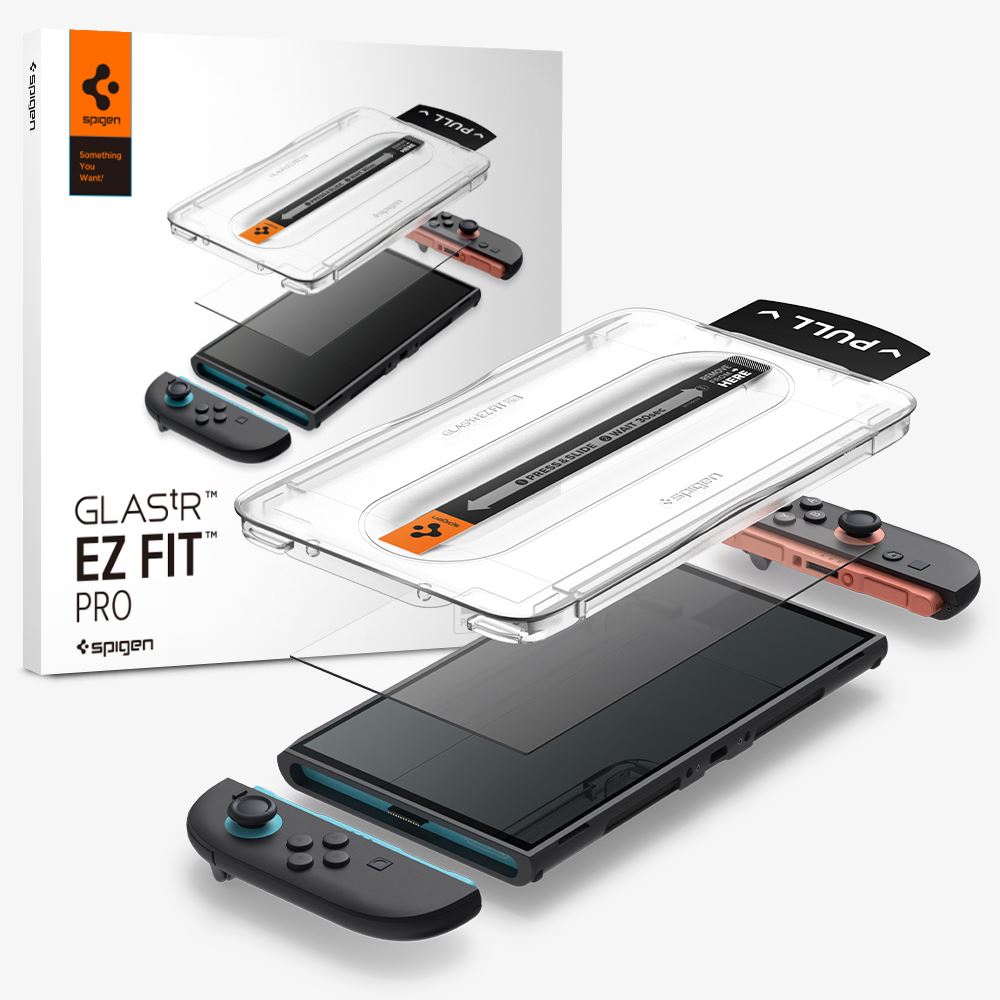 Spigen Glass tR EZ Fit Pro 2 Pack - Nintendo Switch 2 (1)