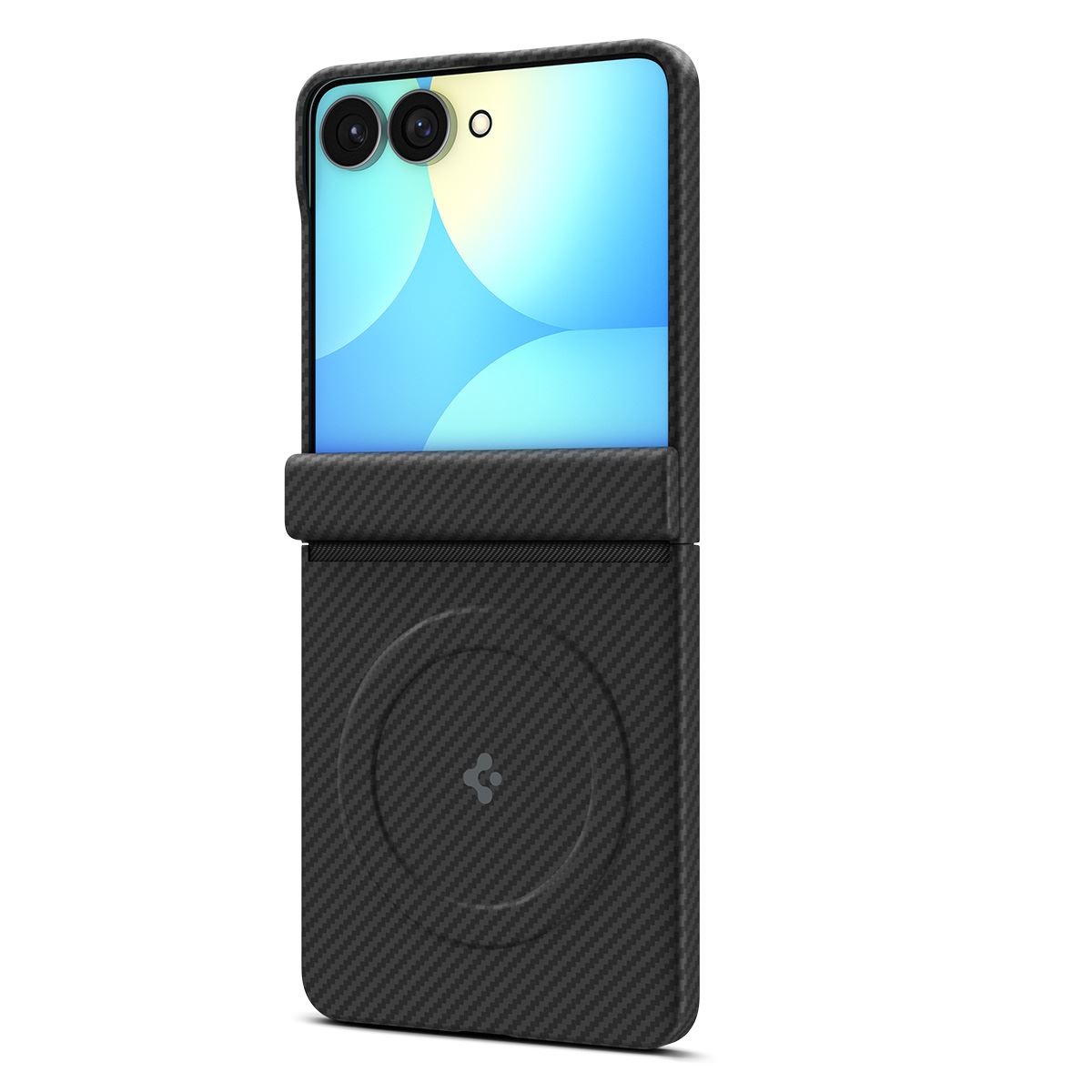 Spigen Air Skin Aramid MagSafe, black - Samsung Galaxy Z Flip8 (11)
