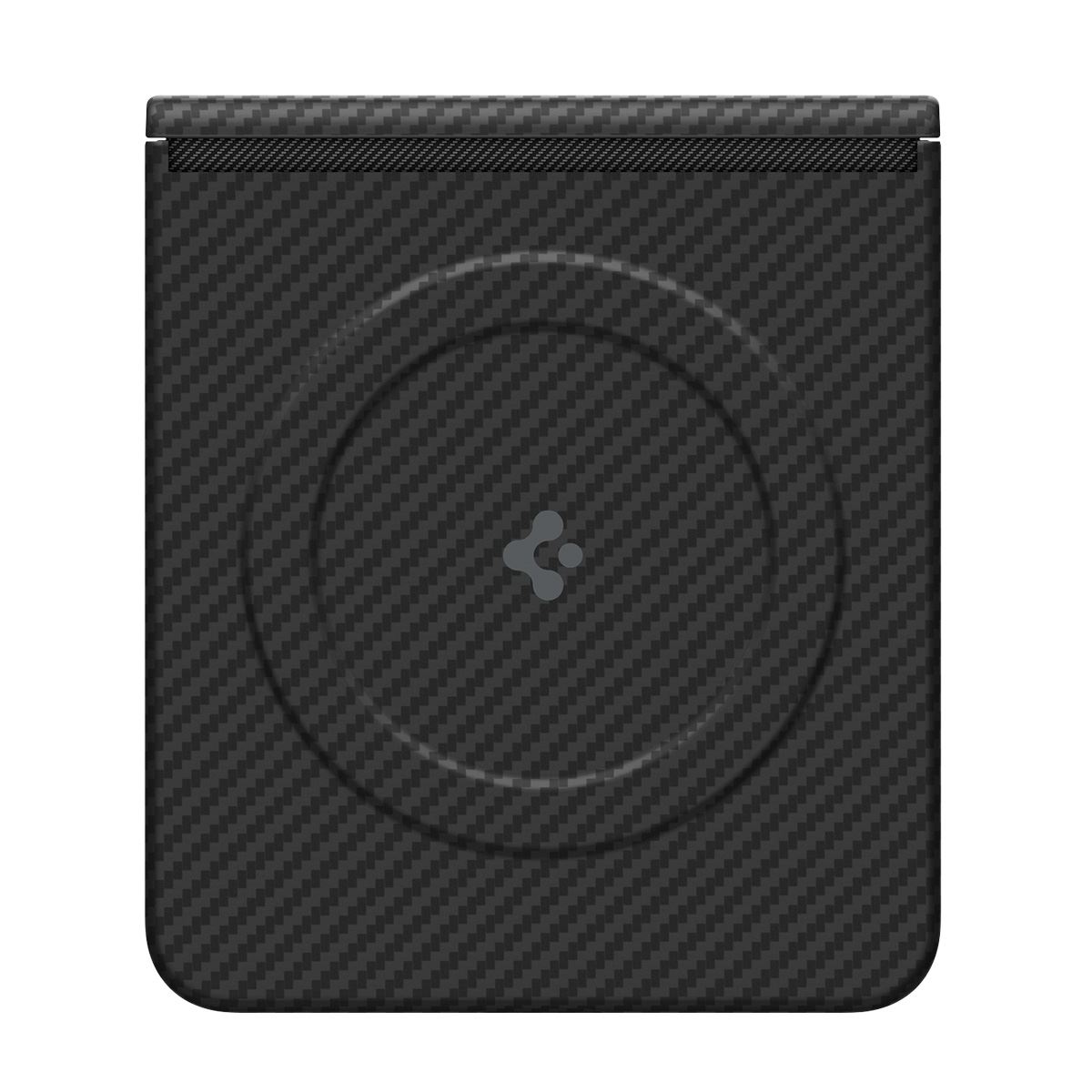Spigen Air Skin Aramid MagSafe, black - Samsung Galaxy Z Flip8 (6)
