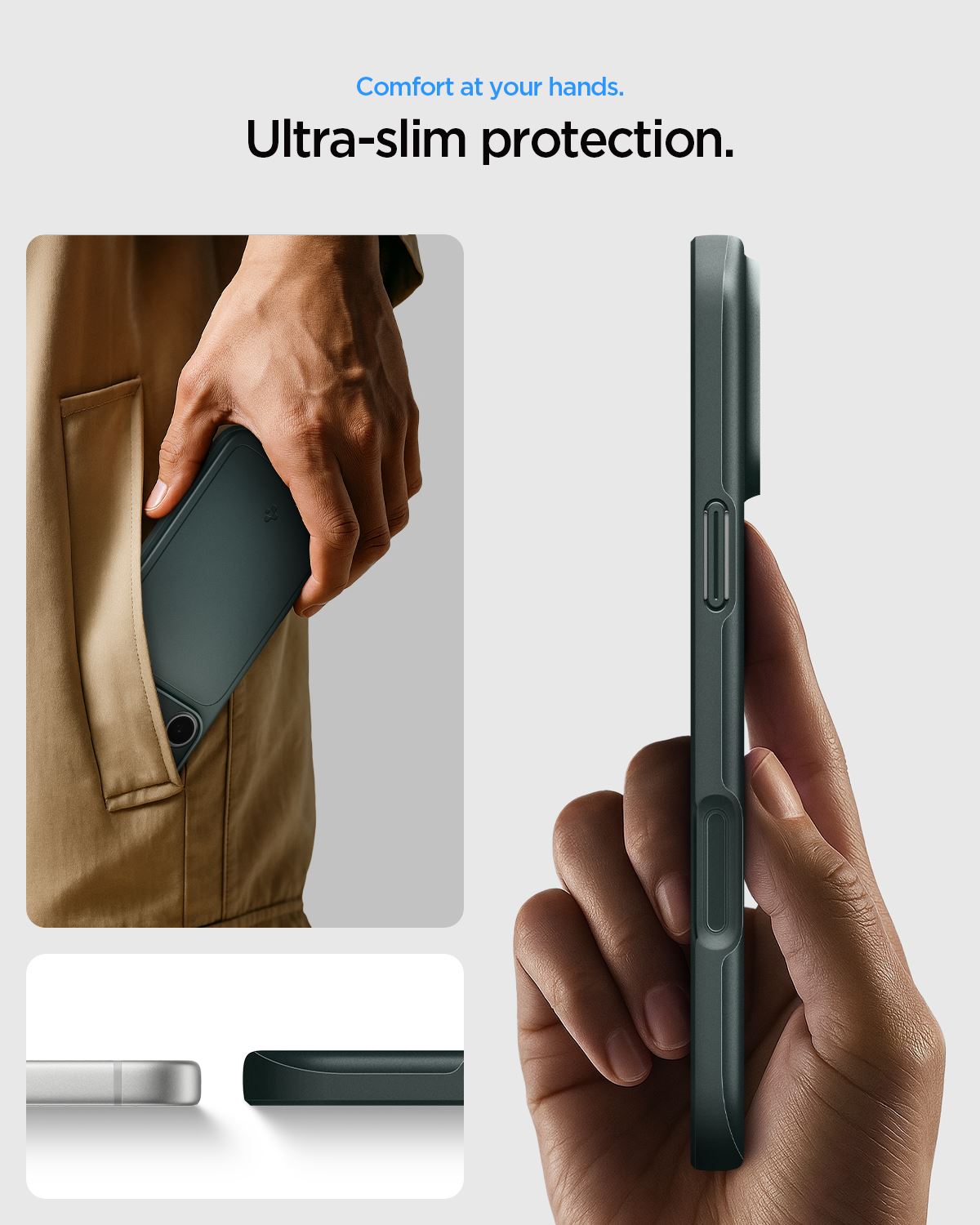 Spigen Thin Fit MagSafe, abyss green - iPhone 18 Pro Max/17 Pro Max (13)