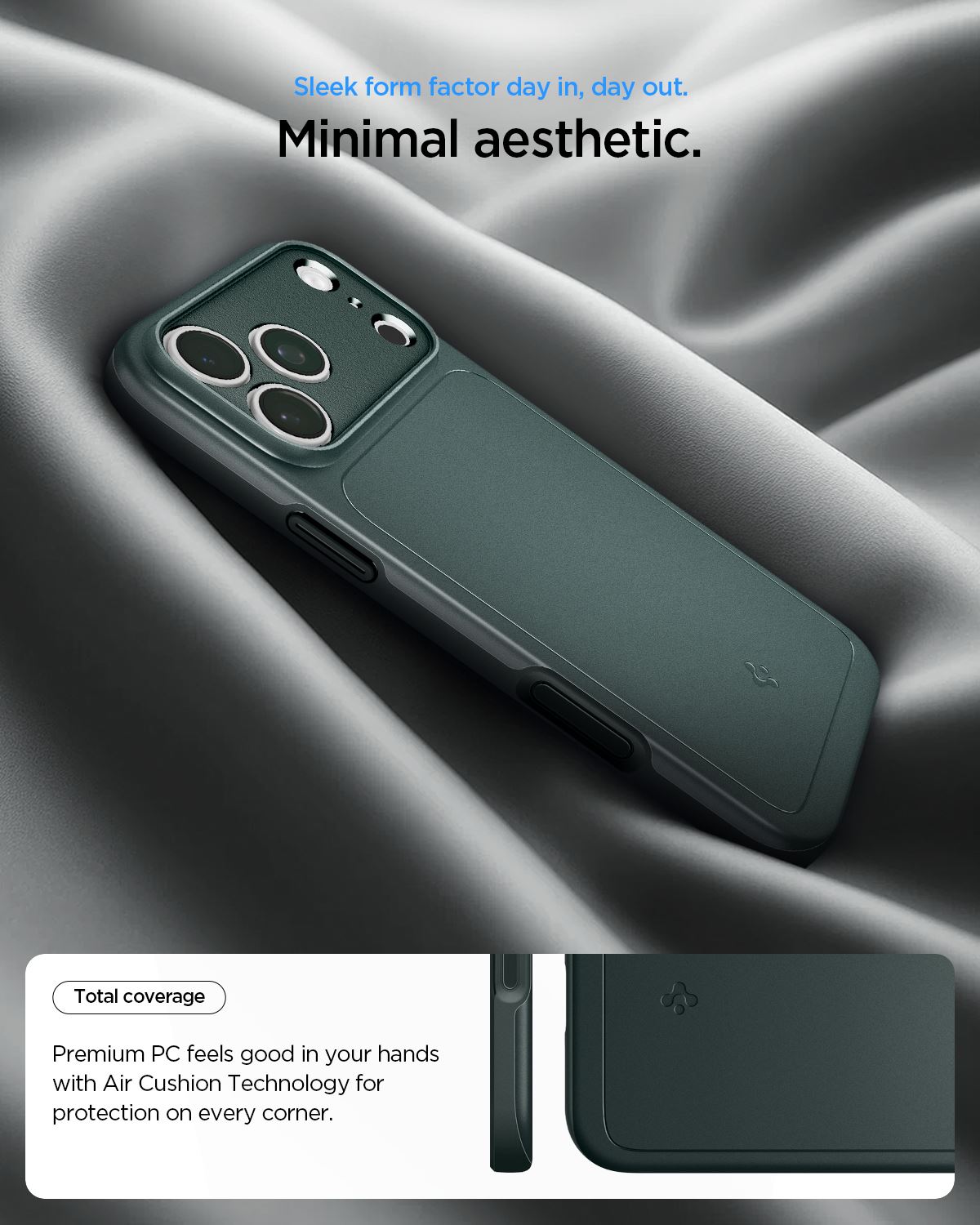 Spigen Thin Fit MagSafe, abyss green - iPhone 18 Pro Max/17 Pro Max (17)