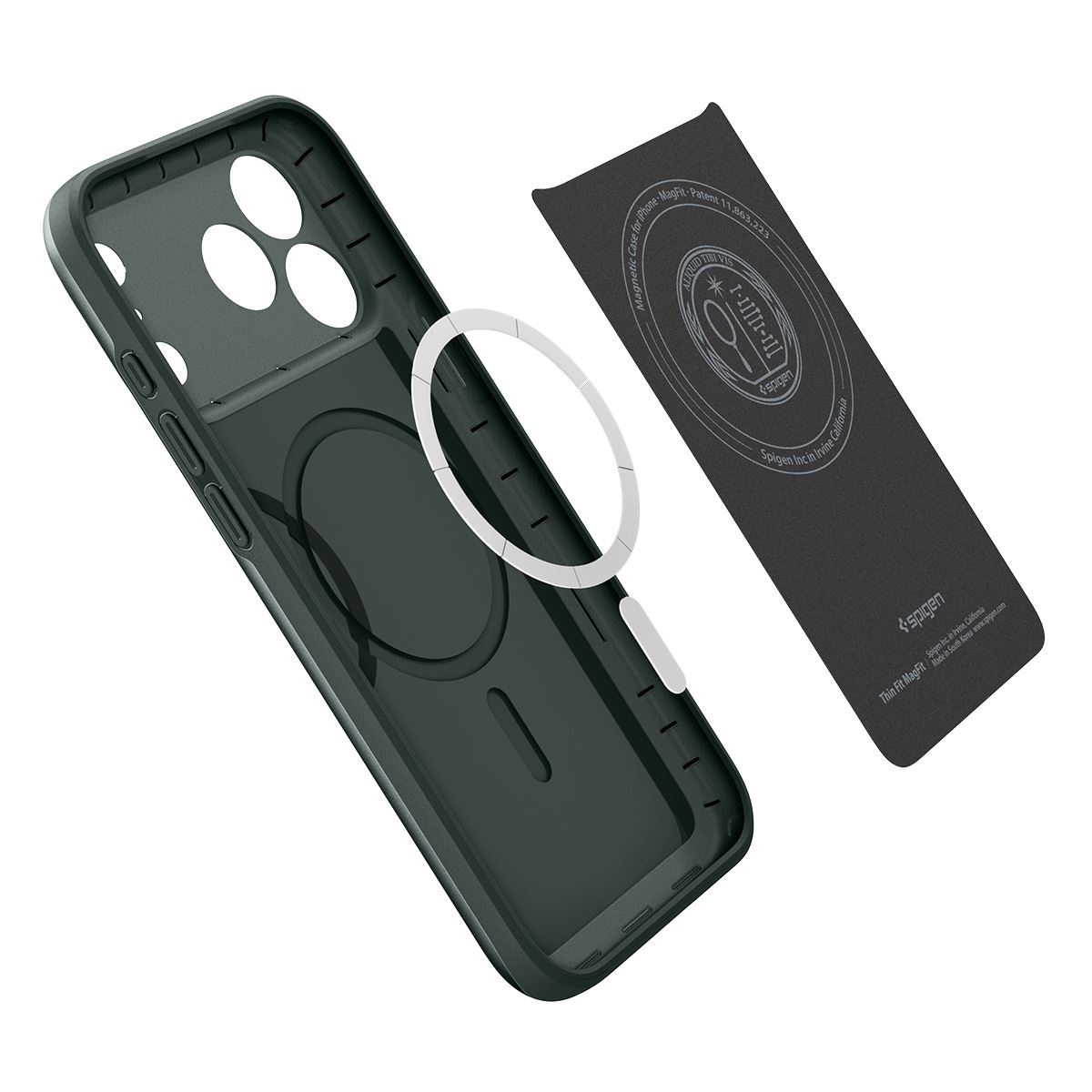 Spigen Thin Fit MagSafe, abyss green - iPhone 18 Pro Max/17 Pro Max (8)