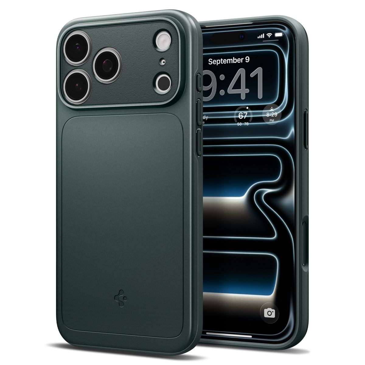 Spigen Thin Fit MagSafe, abyss green - iPhone 18 Pro Max/17 Pro Max
