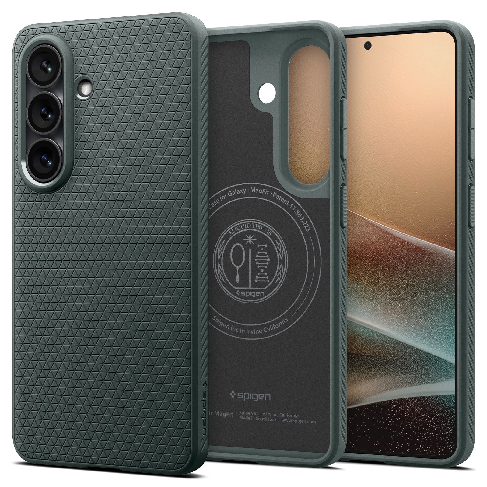 Spigen Liquid Air MagSafe, abyss green - Samsung Galaxy S26+ (2)