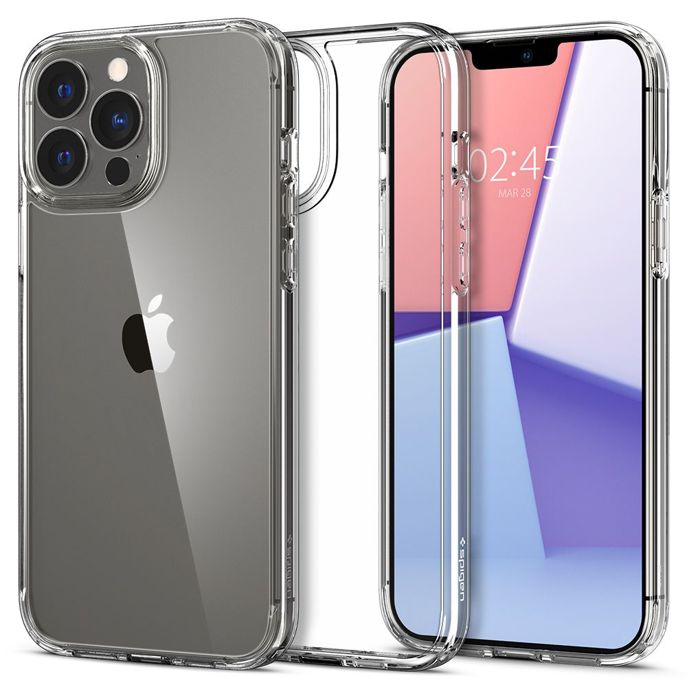 Spigen Crystal Hybrid, crystal clear - iPhone 13 Pro