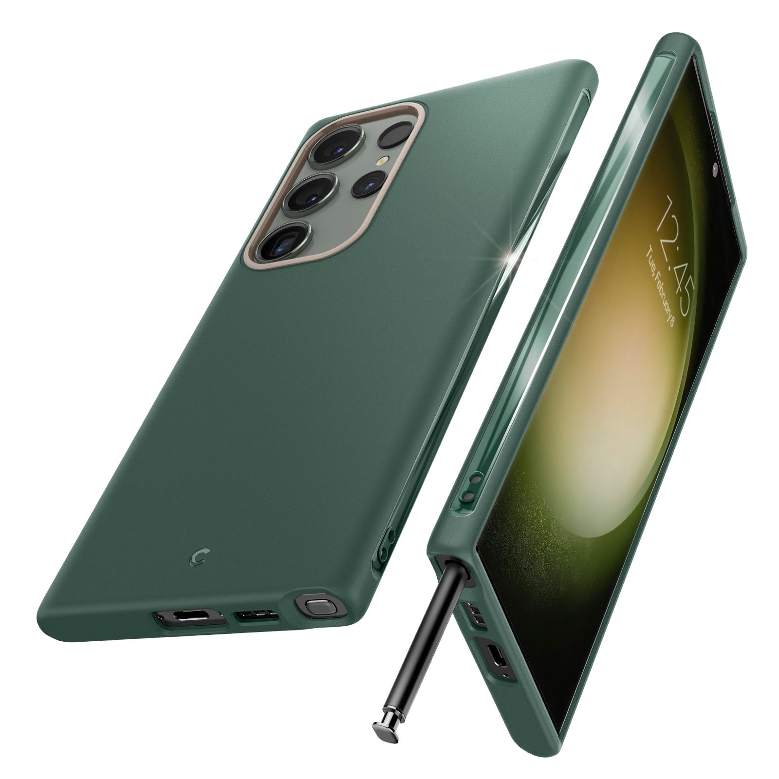 Spigen Cyrill UltraColor, kale - Samsung Galaxy S23 Ultra (1)