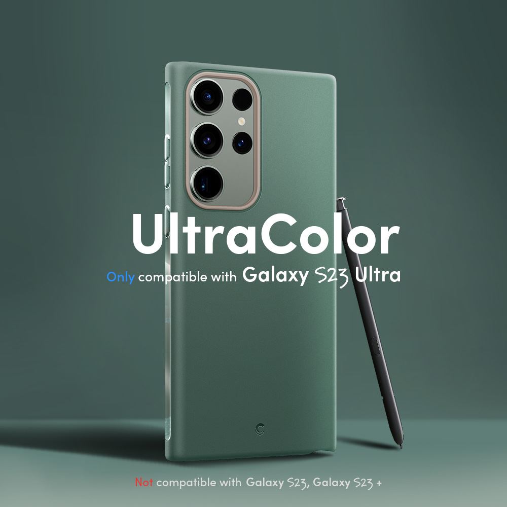 Spigen Cyrill UltraColor, kale - Samsung Galaxy S23 Ultra (2)