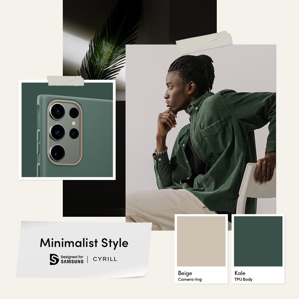 Spigen Cyrill UltraColor, kale - Samsung Galaxy S23 Ultra (3)