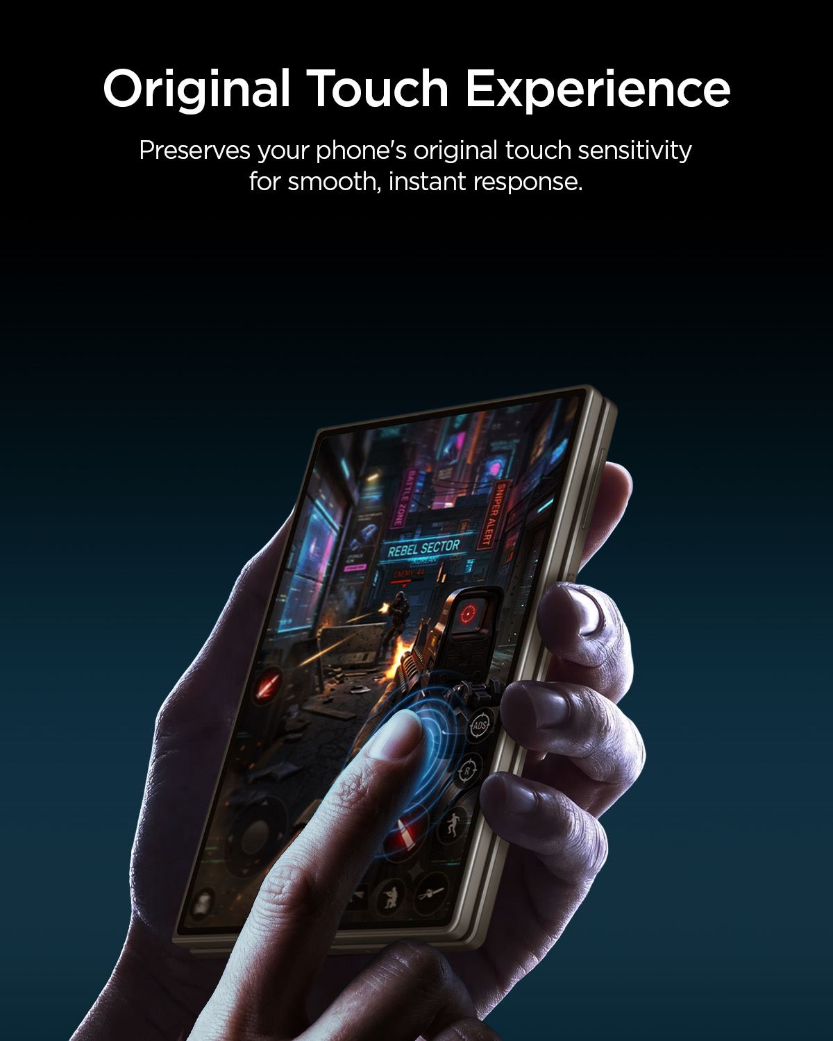 Spigen Glass tR EZ Fit Pro HD 1 Pack - Samsung Galaxy Z Fold8 (18)