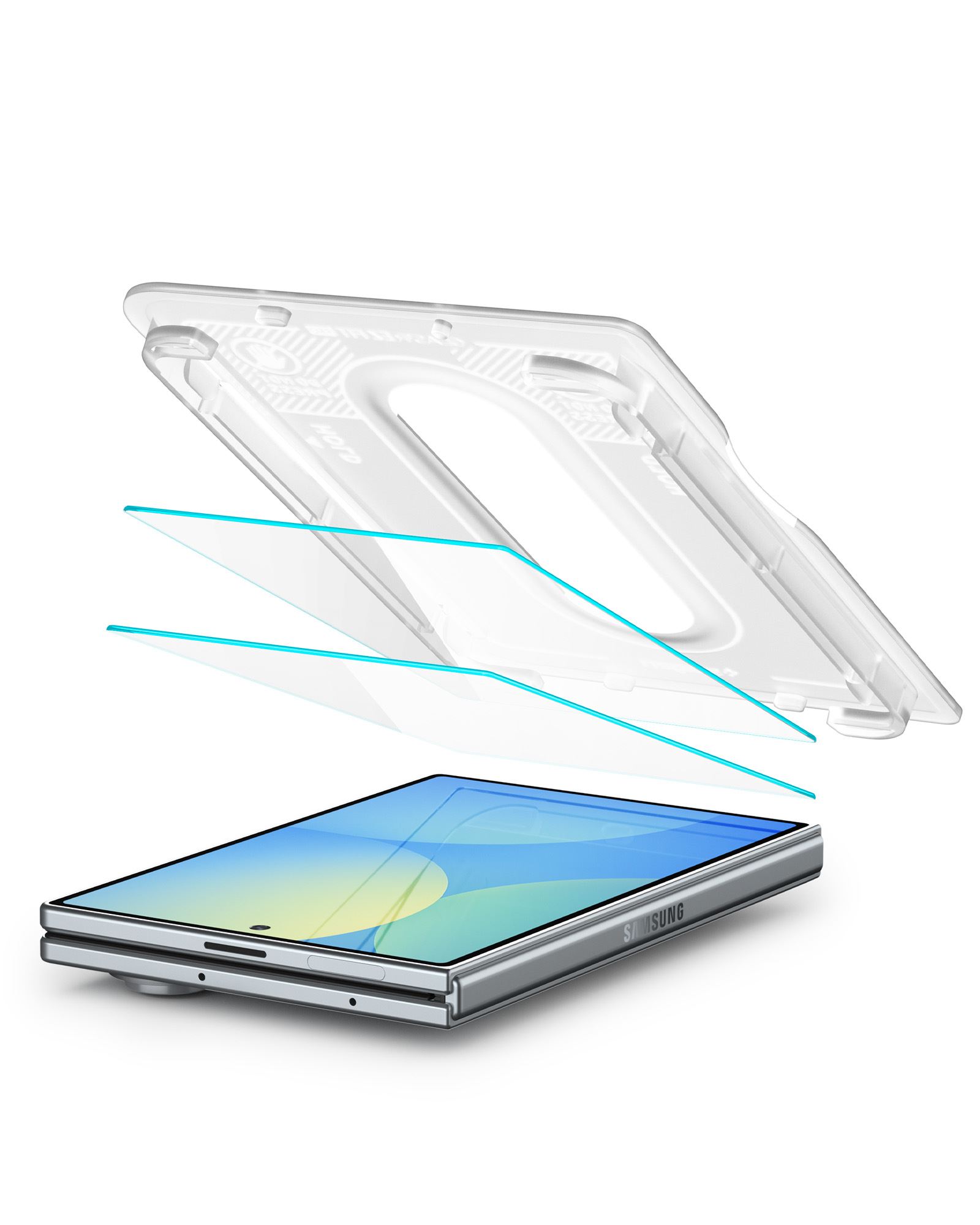 Spigen Glass tR EZ Fit Pro HD 1 Pack - Samsung Galaxy Z Fold8 (6)