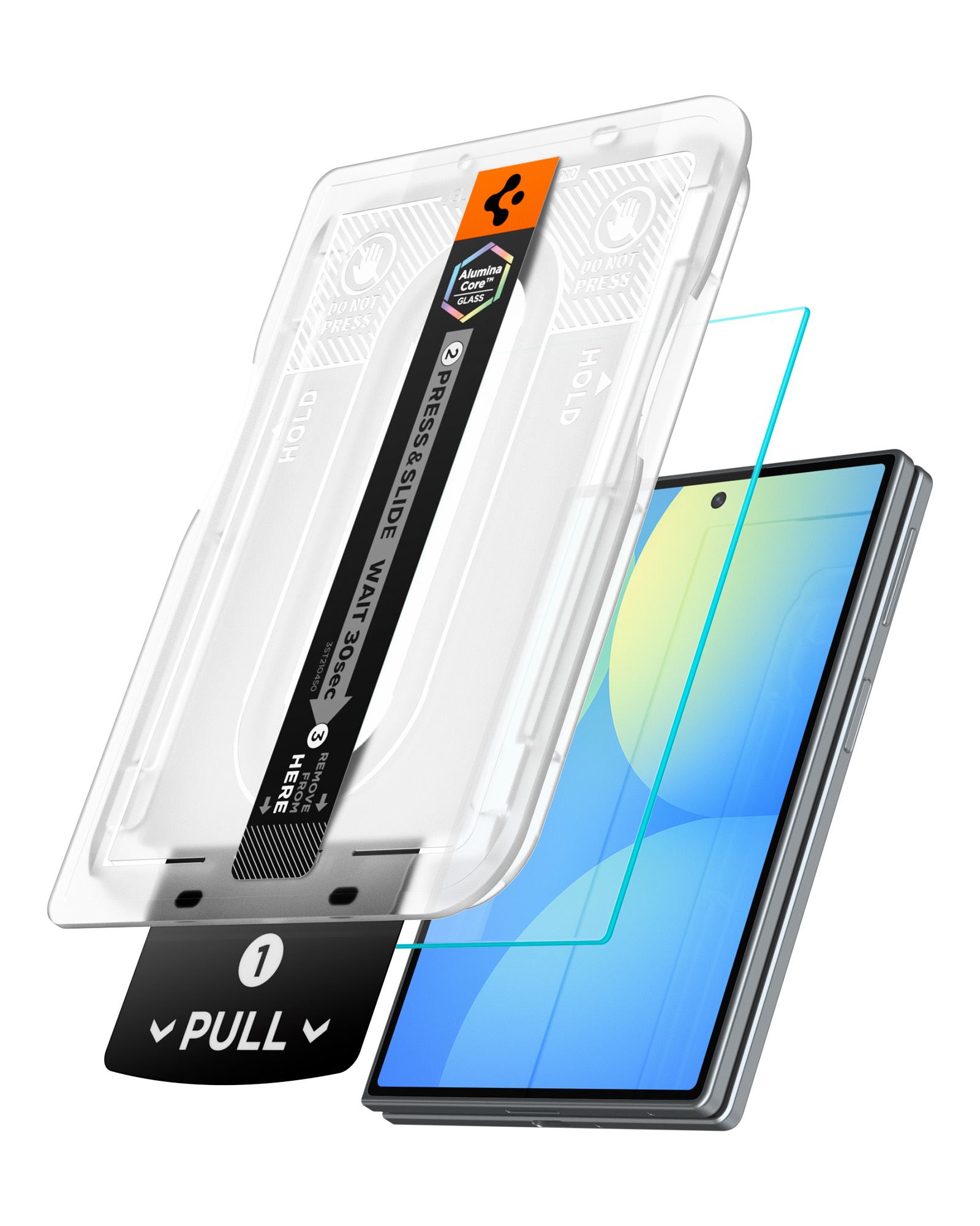 Spigen Glass tR EZ Fit Pro HD 1 Pack - Samsung Galaxy Z Fold8 (7)